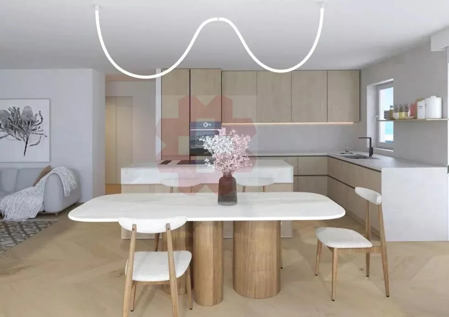 Magnificent 2 1/2 rooms of 94 m2 in duplex - Foto 2 von 7