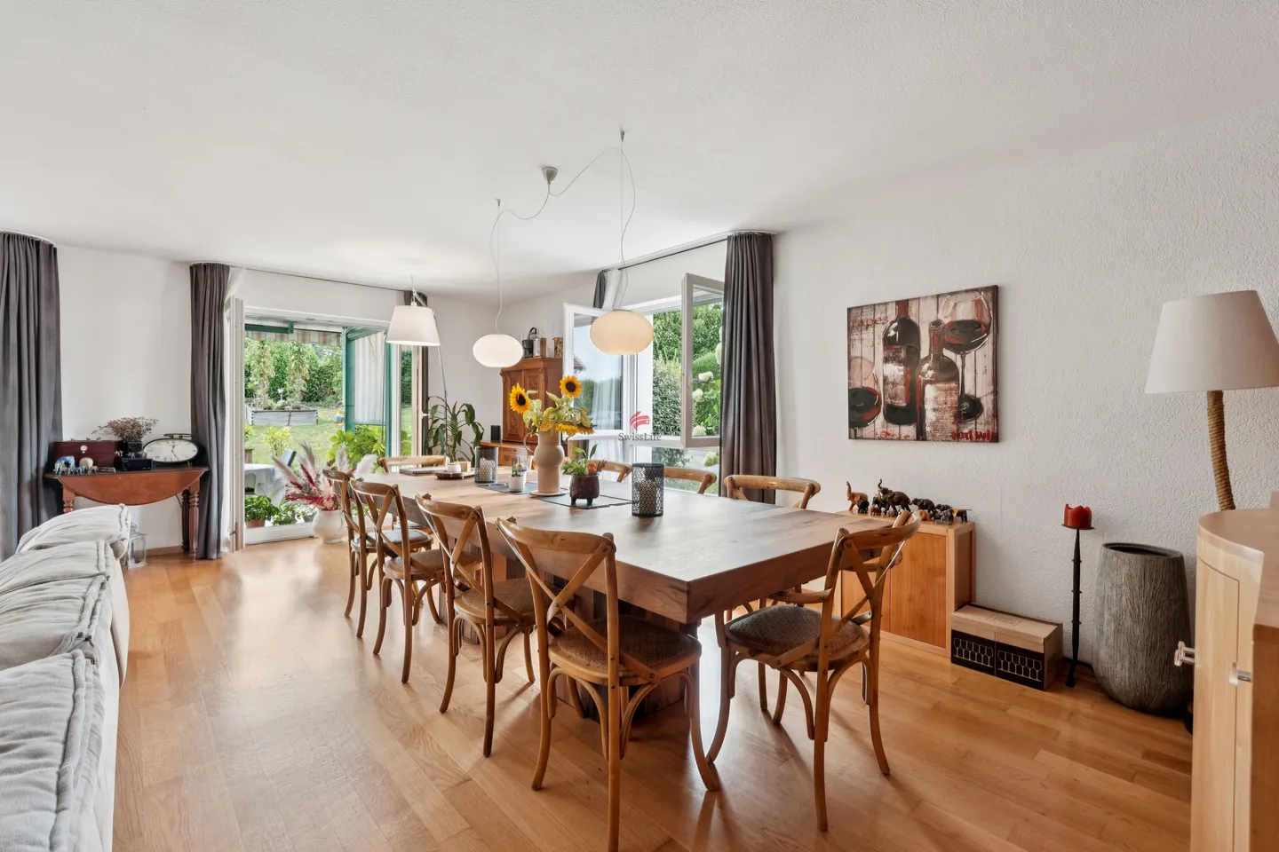 Geräumige Wohnung mit großem Garten - Foto 4 von 10
