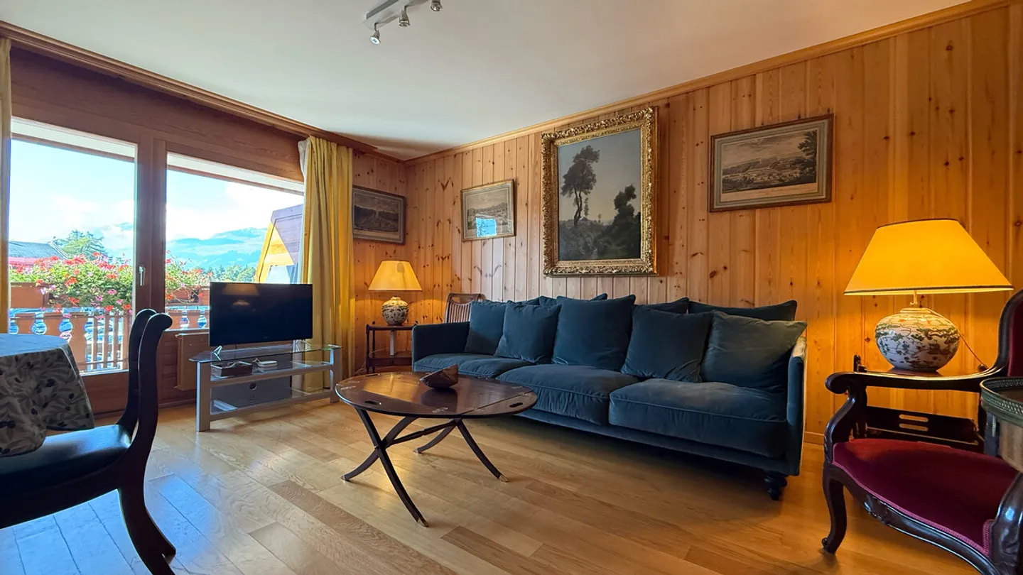 Charmante Wohnung in Crans - Foto 1 von 15