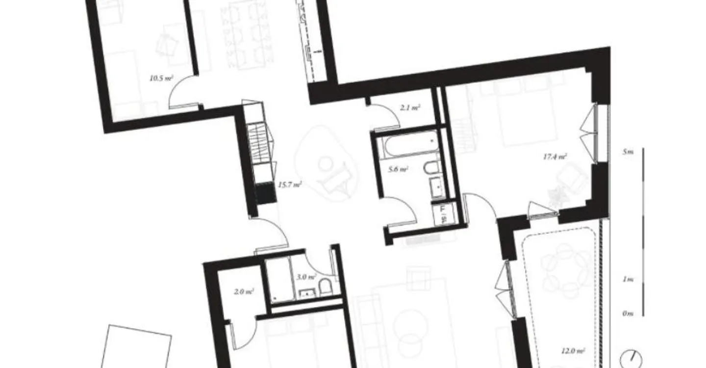 Appartement moderne à Beauregard - Photo 7 sur 7