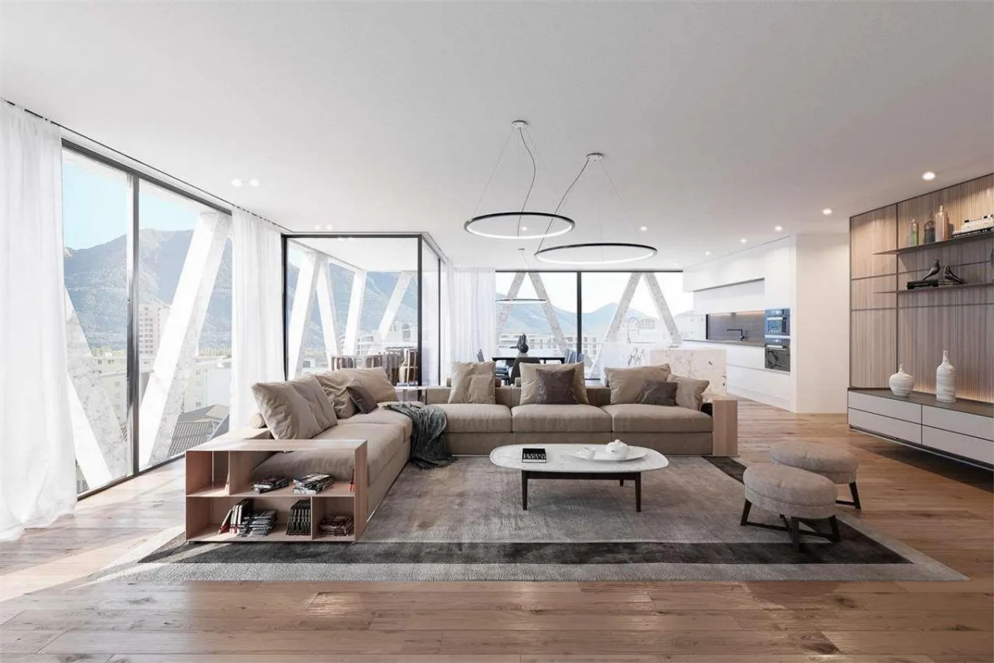 Appartamenti 2.5 stanze - Nuova Residenza Corner 6600 - Foto 5 di 9