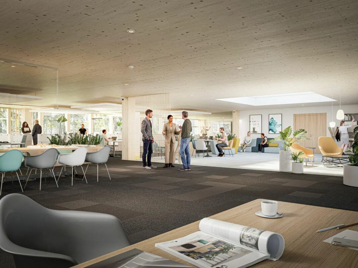 Moderne Büroräume - Foto 4 von 5