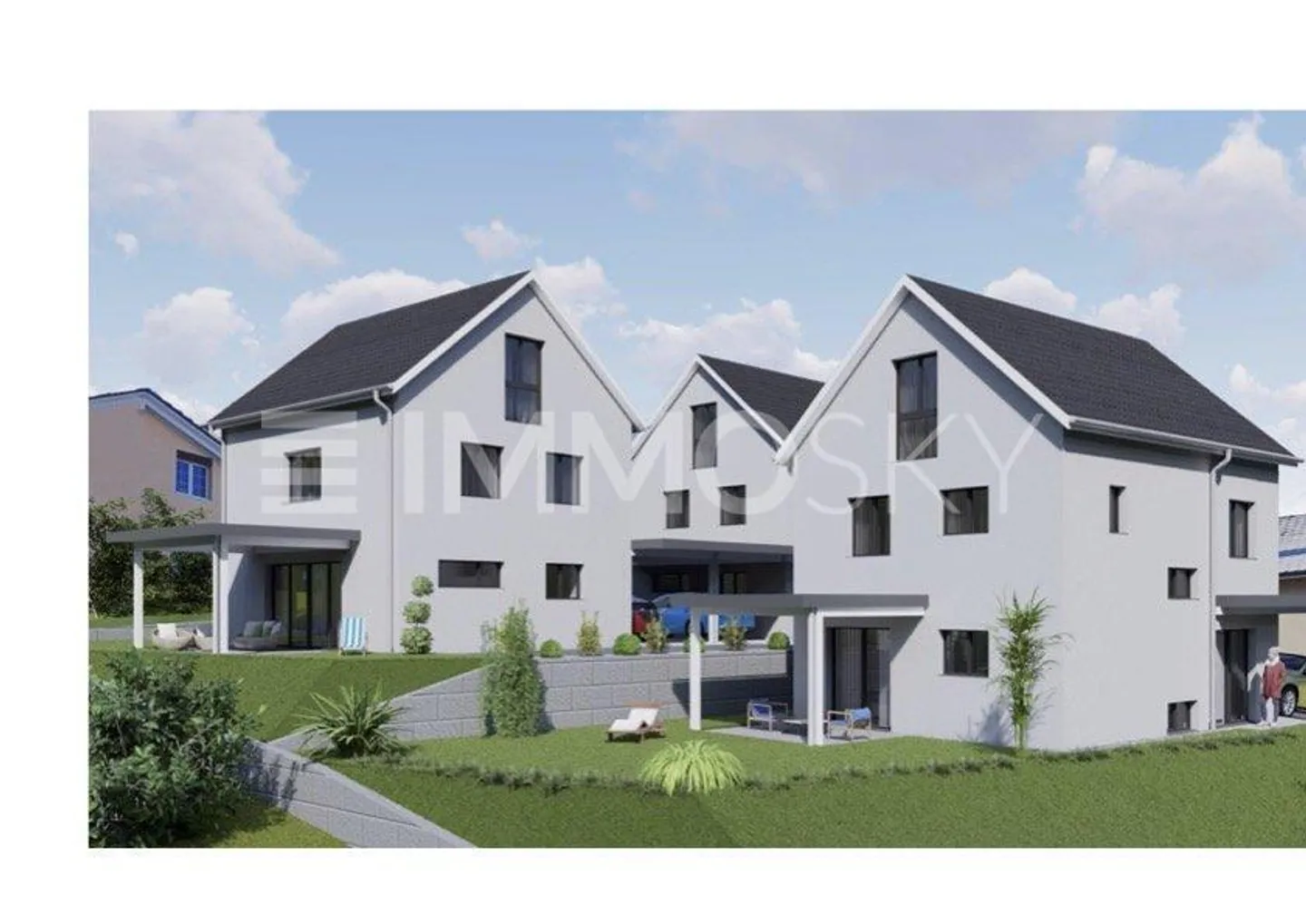 Modernes Haus mit Garten - Foto 1 von 5