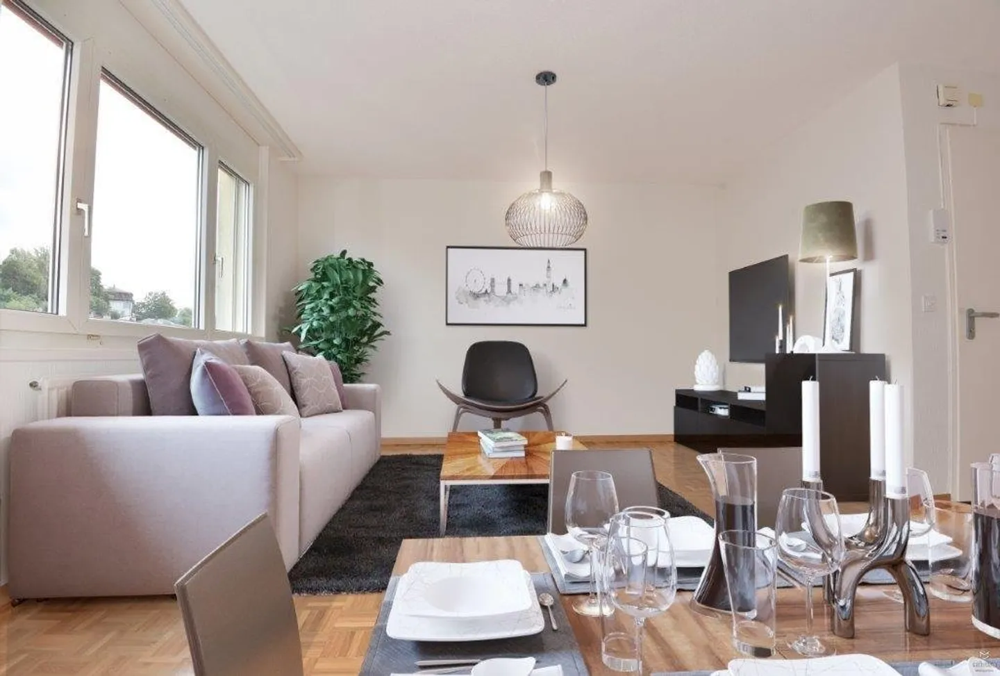 Valentin-Viertel, schöne 2-Zimmer-Wohnung im 3. Stock - Foto 2 von 5