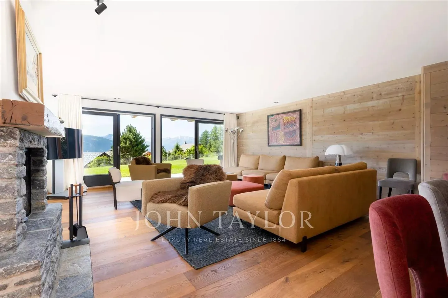 Duplex eccezionale con giardino privato e vista panoramica a Plans-Mayens - Foto 4 di 11