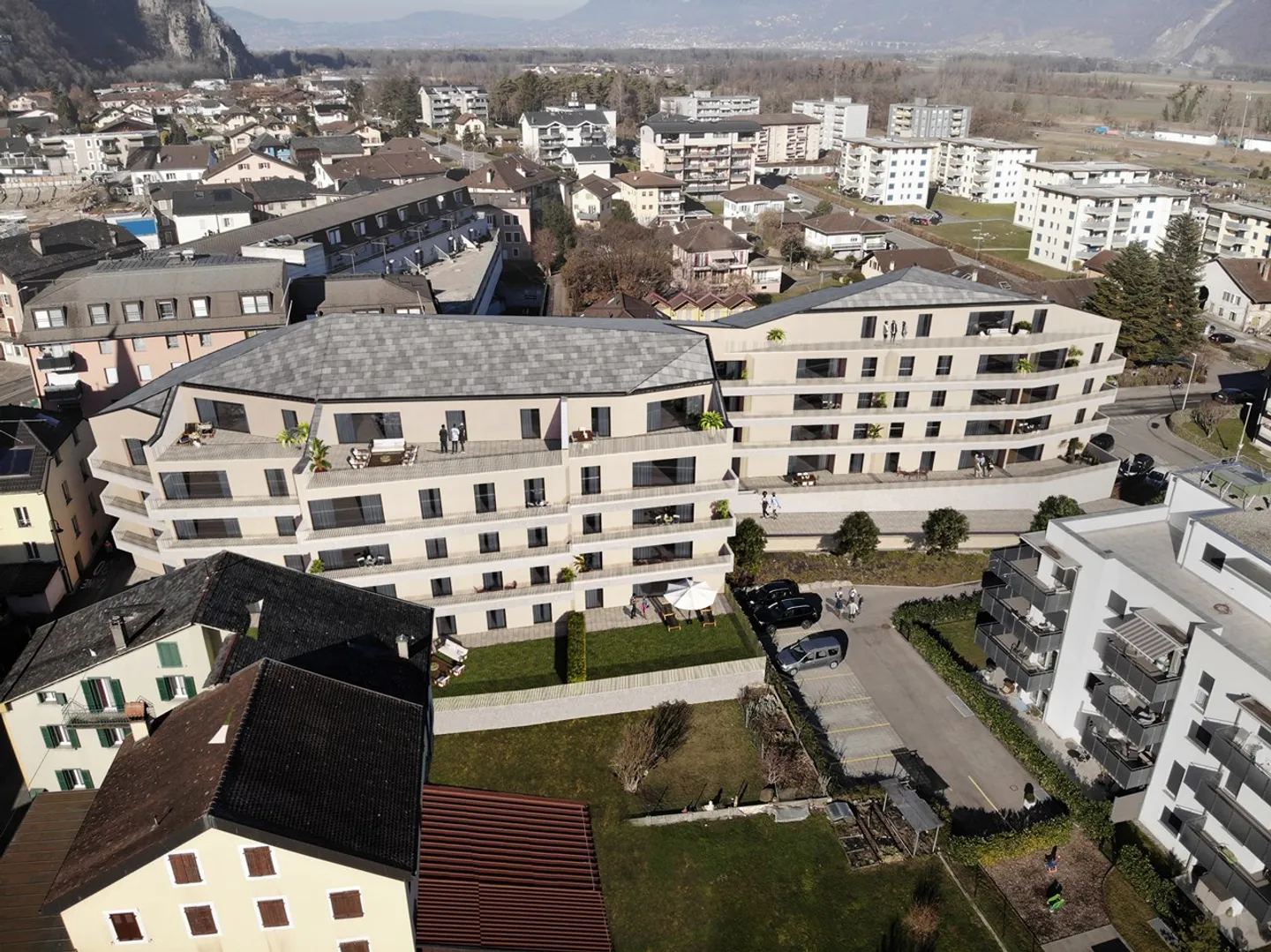 Zeitgenössisches Apartment in Vouvry - Foto 1 von 9