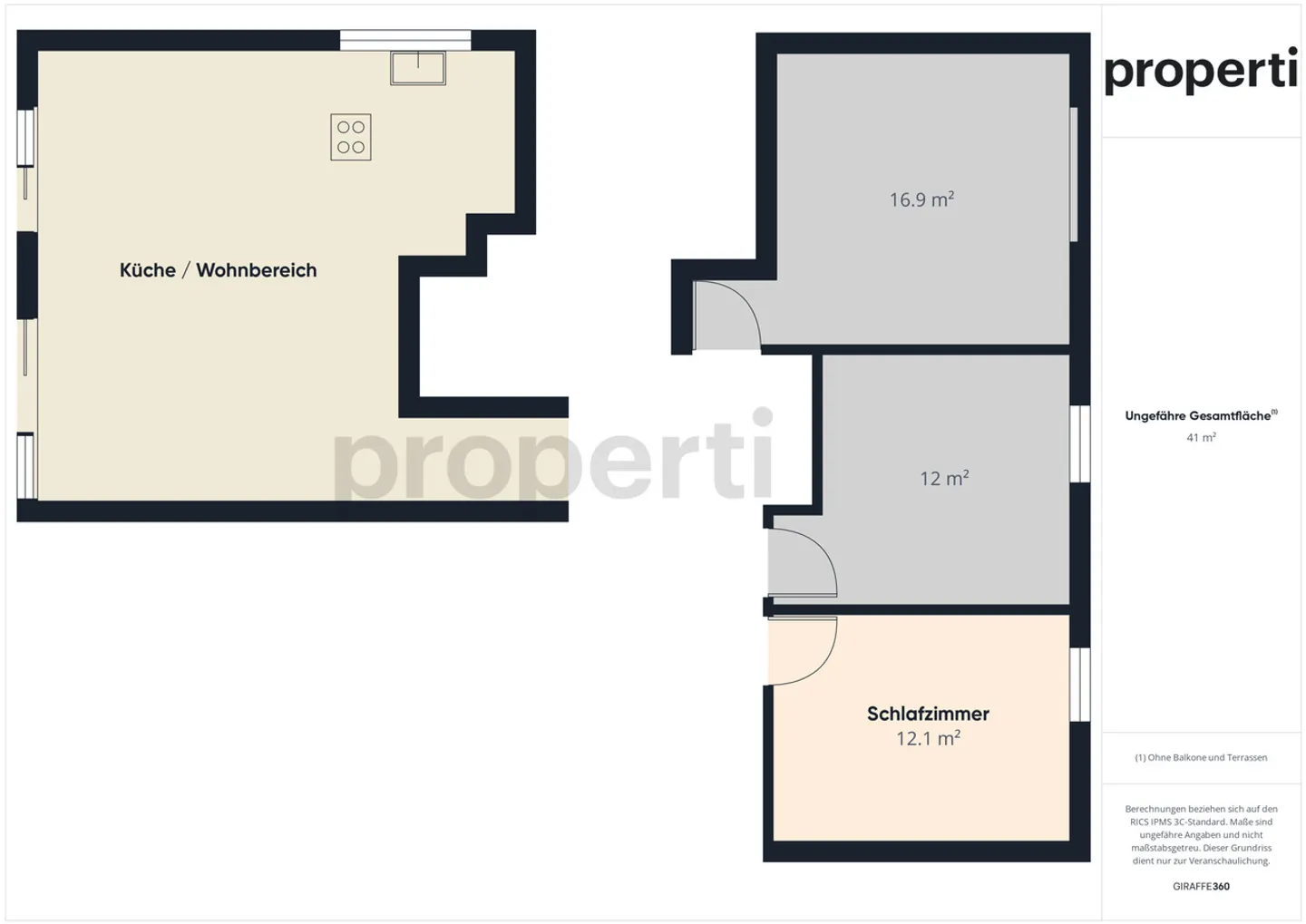 Appartement Moderne avec Balcon Ensoleillé - Photo 11 sur 12