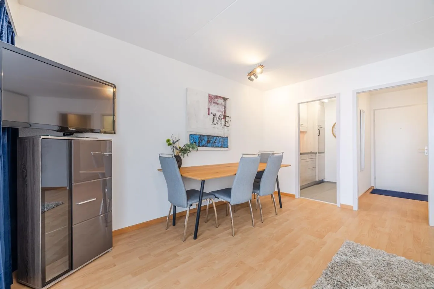 Möblierte Wohnung mit Balkon - Foto 6 von 10