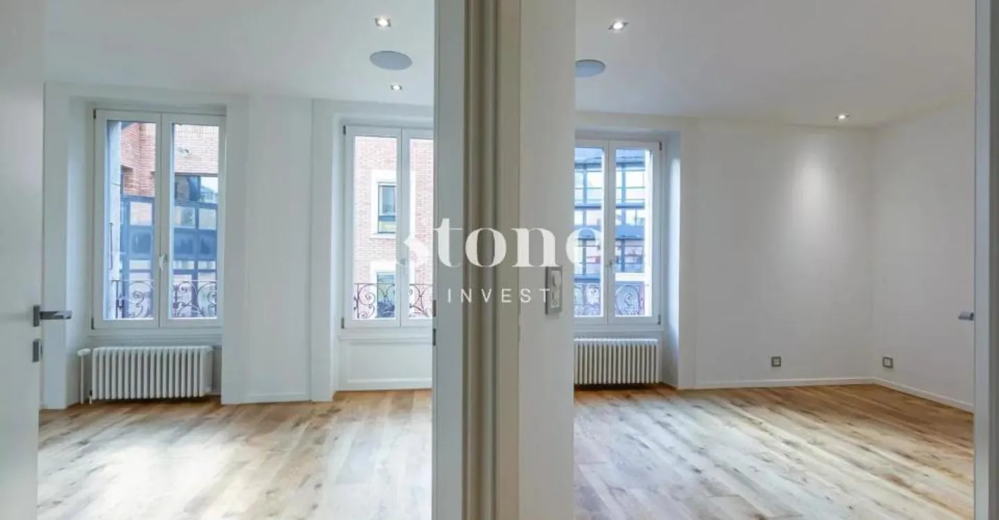 In the heart of Eaux-Vives! Superb duplex with terrace - Photo 9 of 12