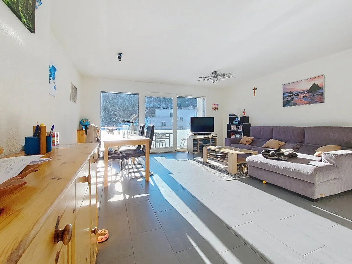 Sion/Pont-de-la-Morge, bellissimo appartamento di 4,5 locali di 104 m2, balcone e 2 posti auto - Foto 2 di 23