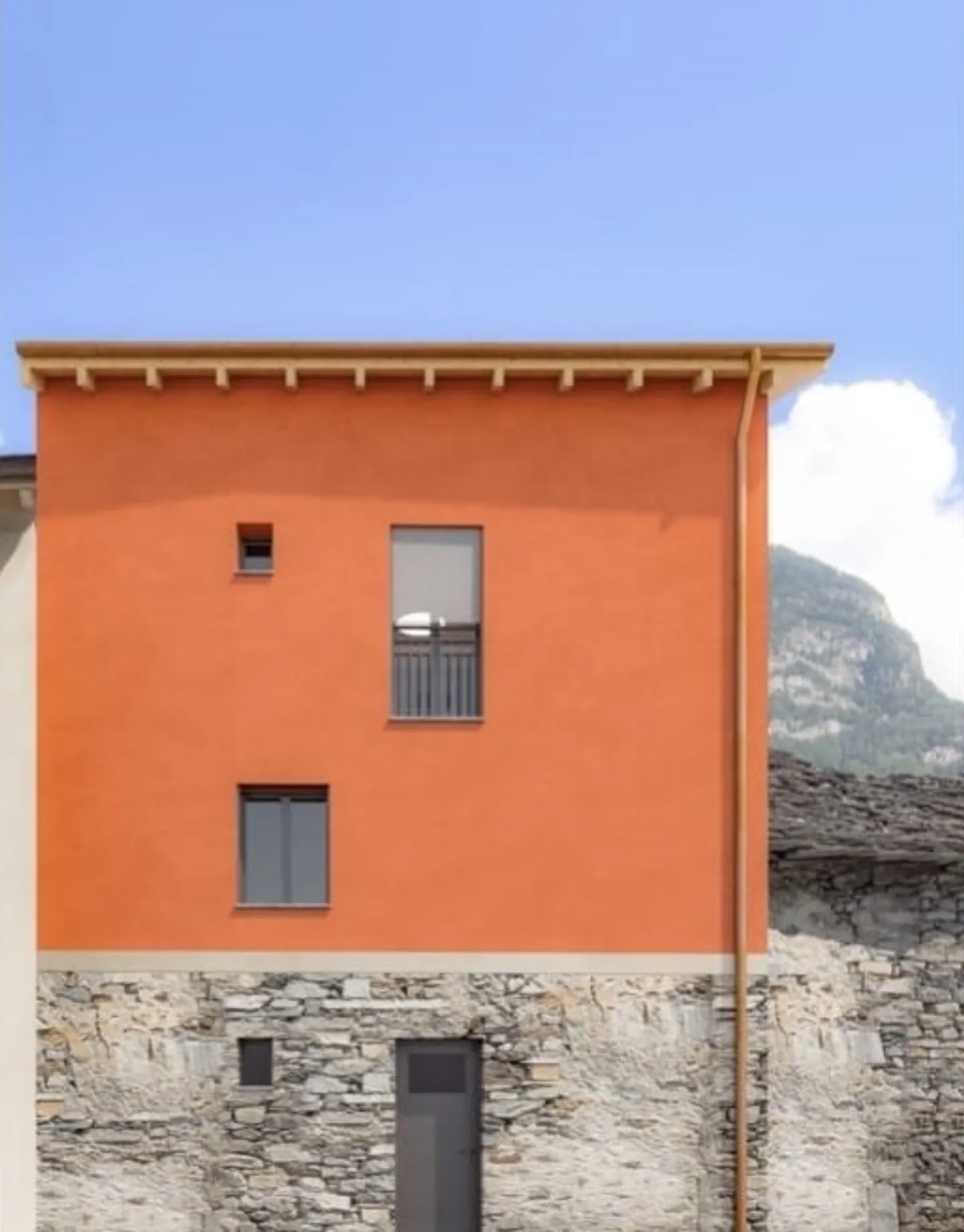 Casa indipendente di 4,5 - ristrutturazione da completare per conto proprio - in Riviera Iragna - Foto 8 di 9