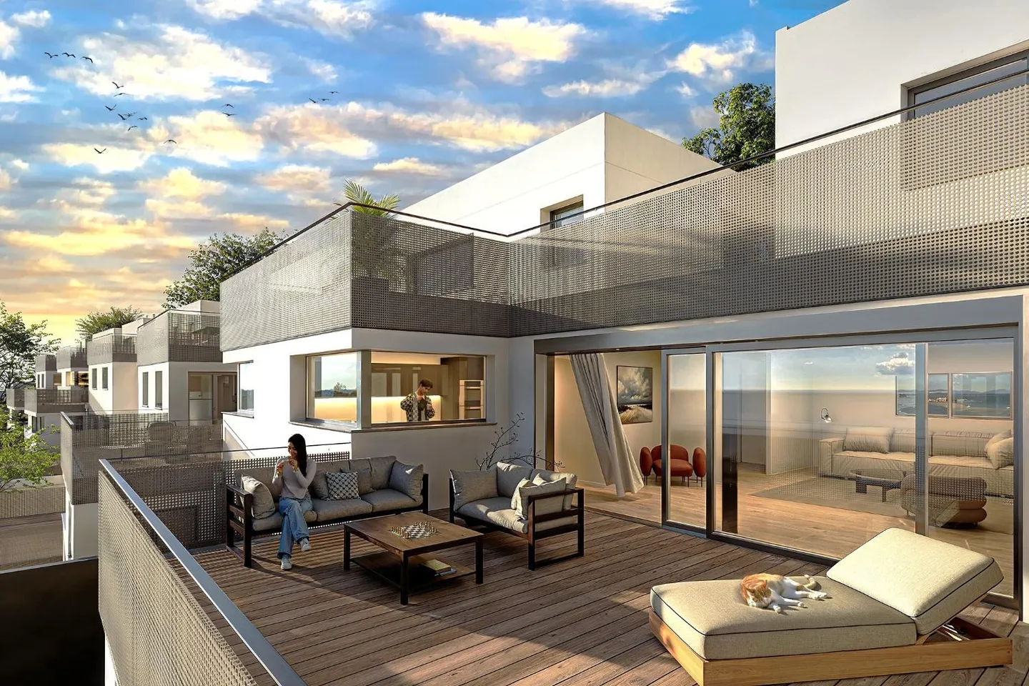 UNUSUEL - Magnifiques nouveaux appartements/villas avec terrasse de 5,5, 4,5, 3,5 et 2,5 pièces et garage - Photo 10 sur 21