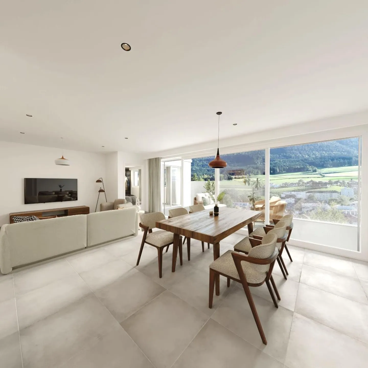 UNUSUEL - Magnifiques nouveaux appartements/villas avec terrasse de 5,5, 4,5, 3,5 et 2,5 pièces et garage - Photo 11 sur 21