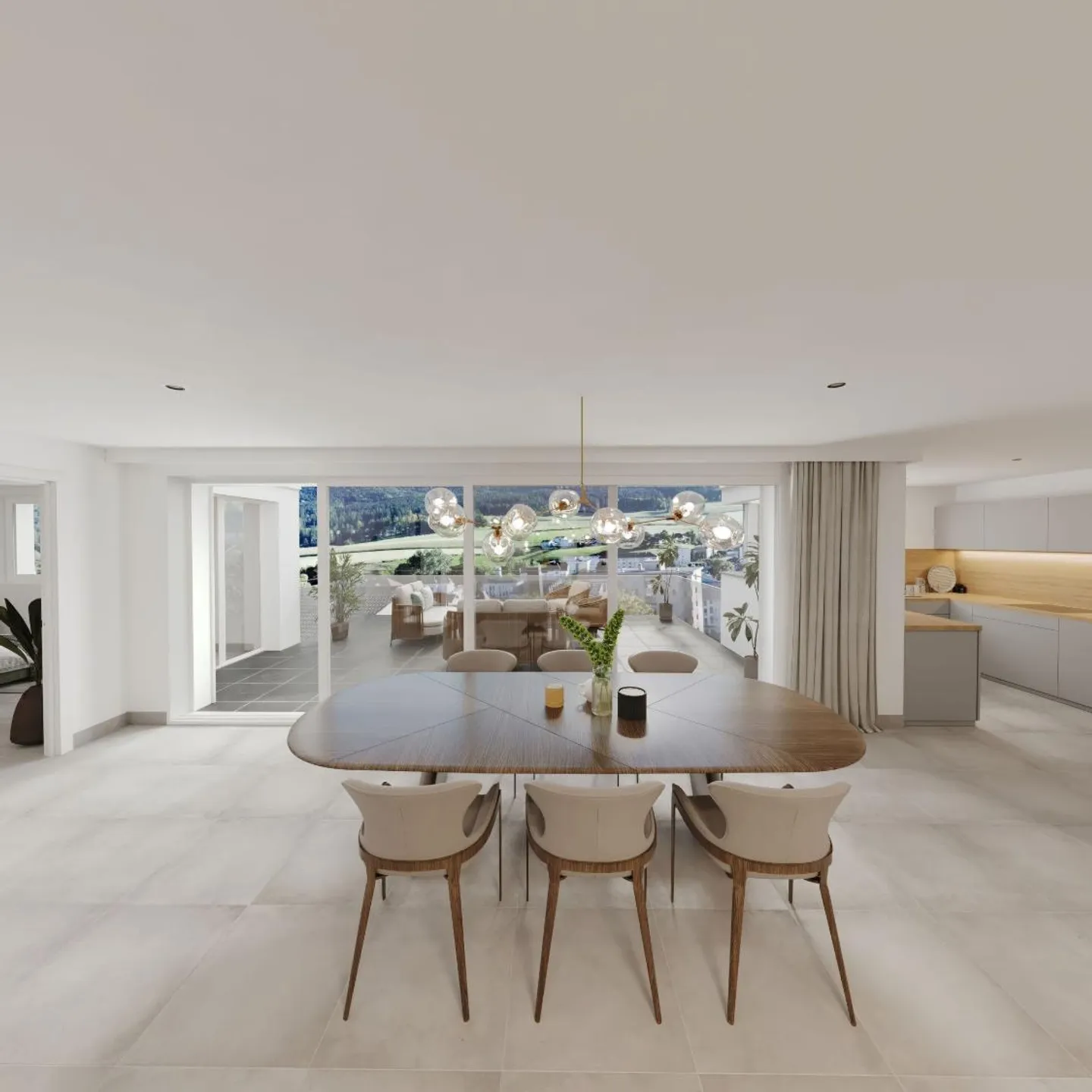 UNUSUEL - Magnifiques nouveaux appartements/villas avec terrasse de 5,5, 4,5, 3,5 et 2,5 pièces et garage - Photo 19 sur 21