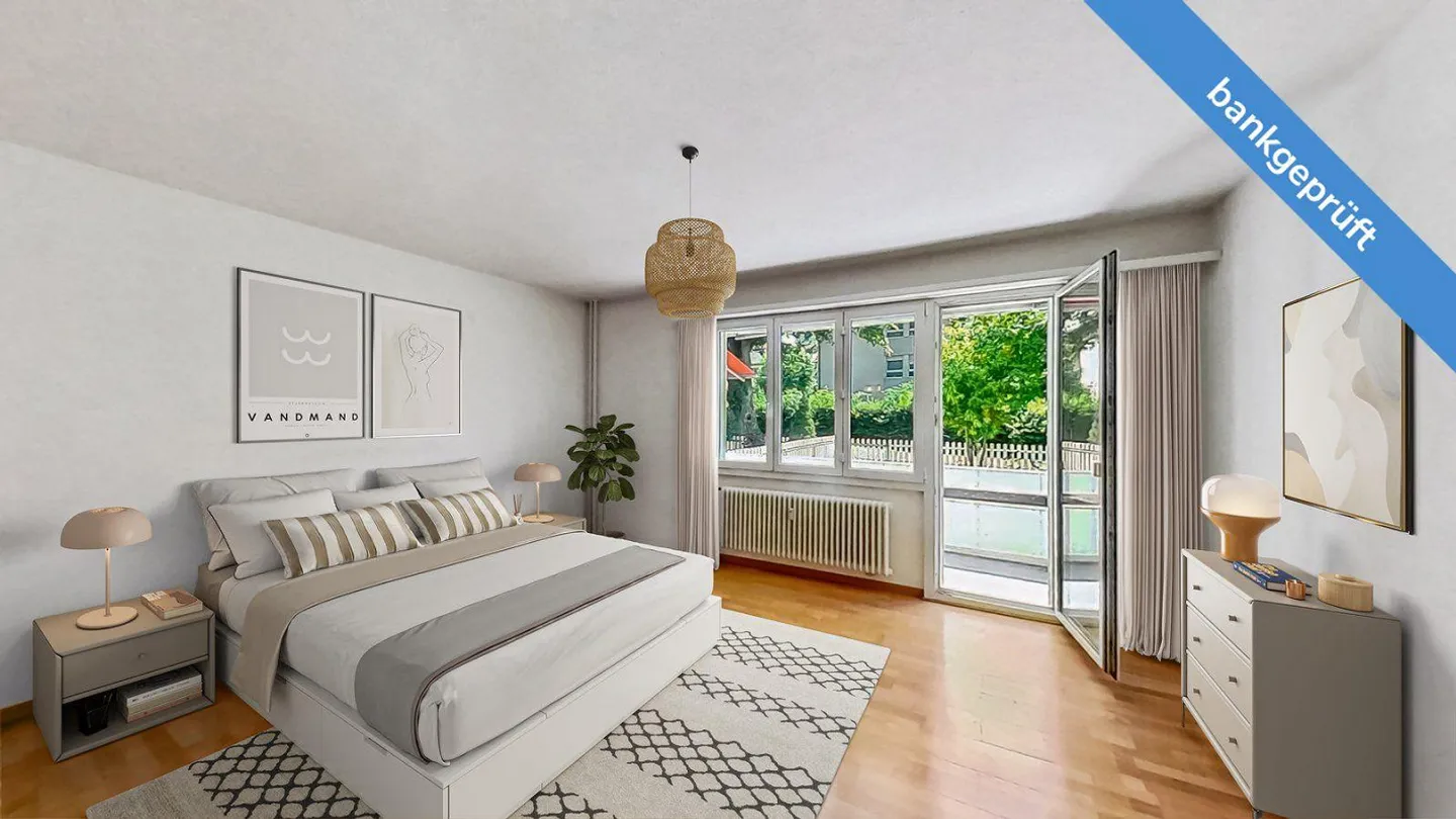 AgentSelly - Appartement spacieux au rez-de-chaussée avec terrasse - Photo 7 sur 13