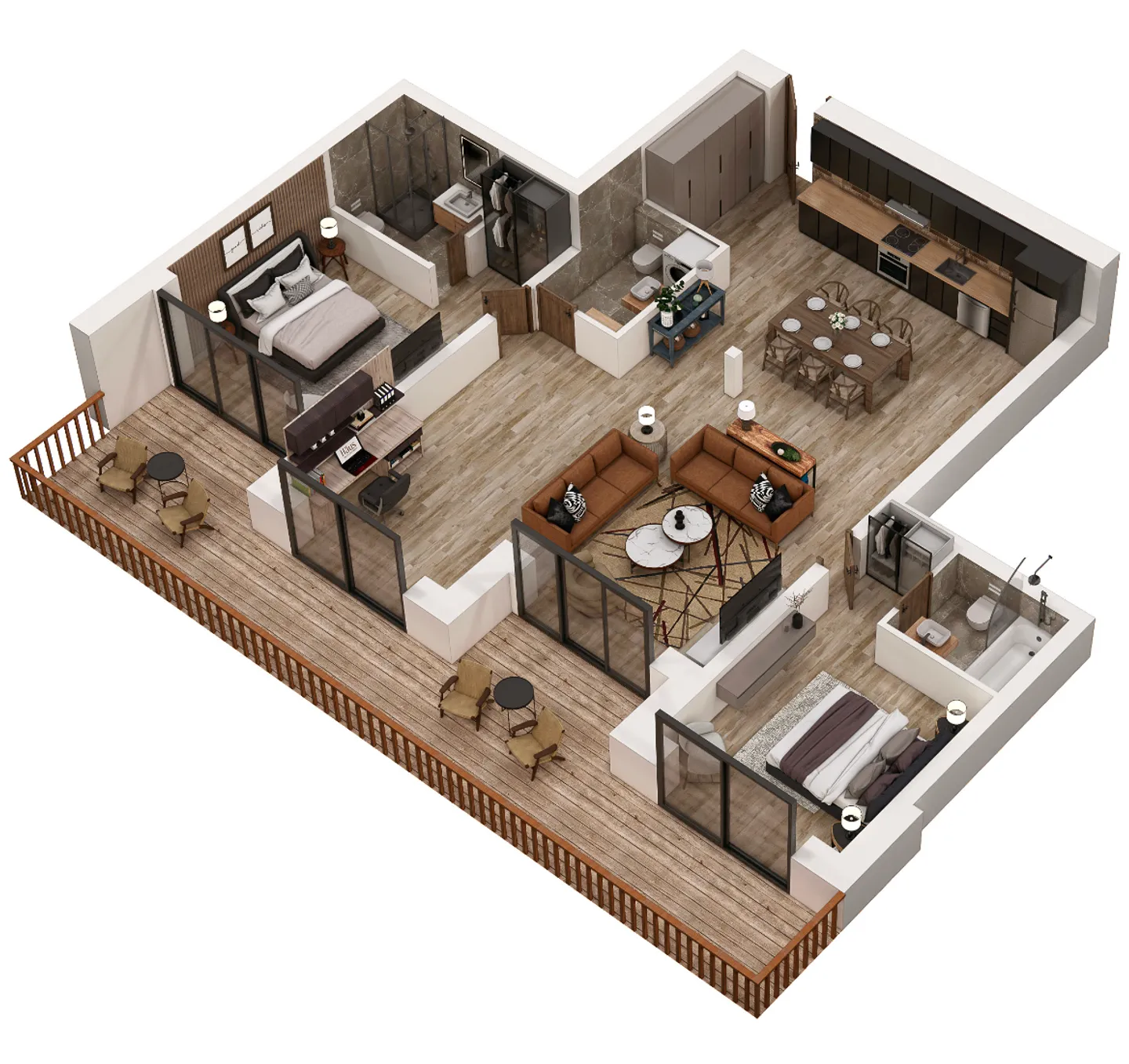 3,5-Zimmer-Wohnung - Foto 1 von 5