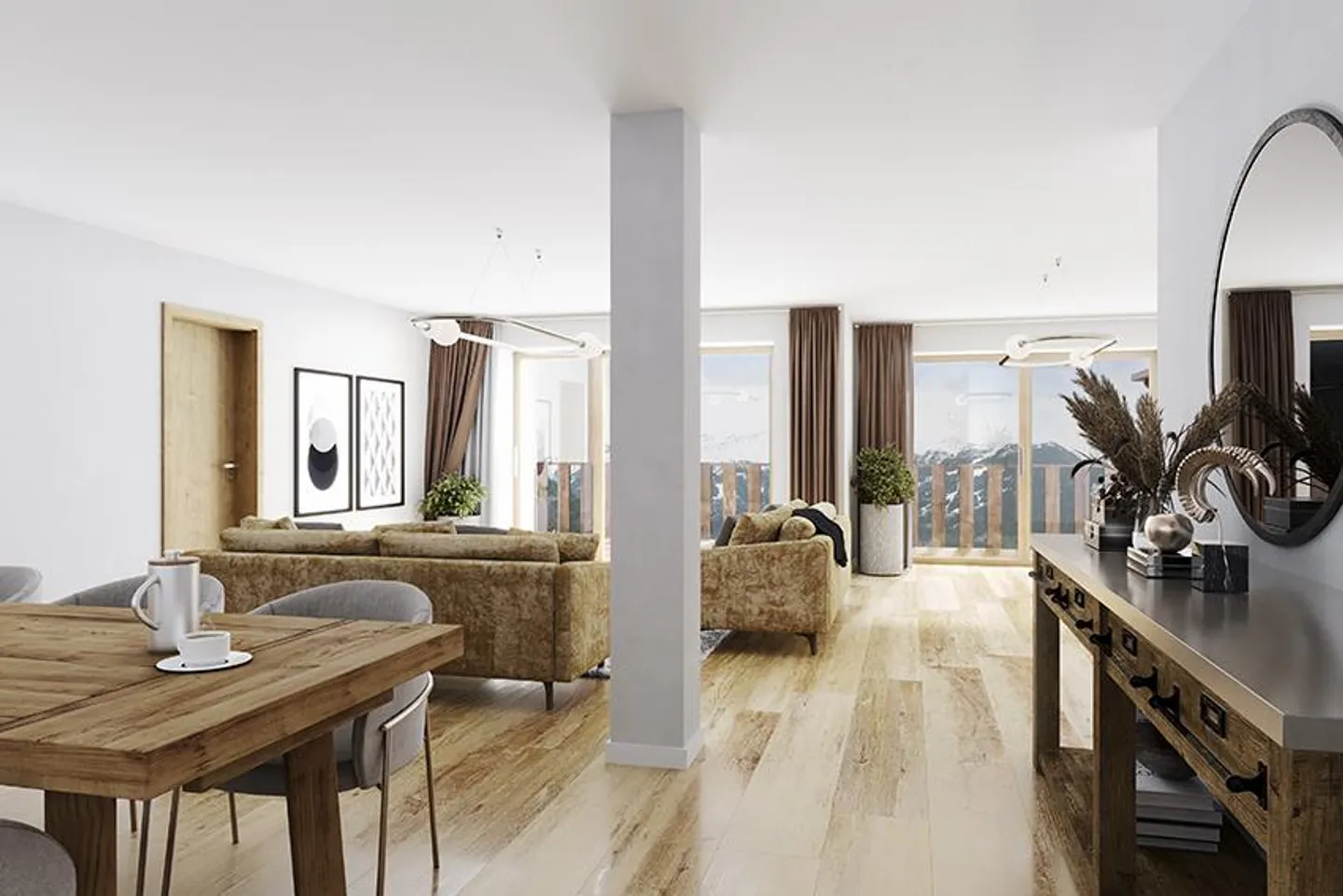 3,5-Zimmer-Wohnung - Foto 3 von 5