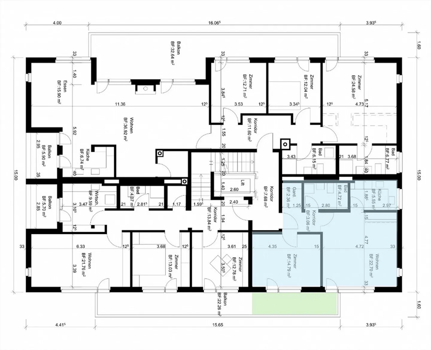 Appartamento 2,5 locali a Solothurn - Foto 11 di 14
