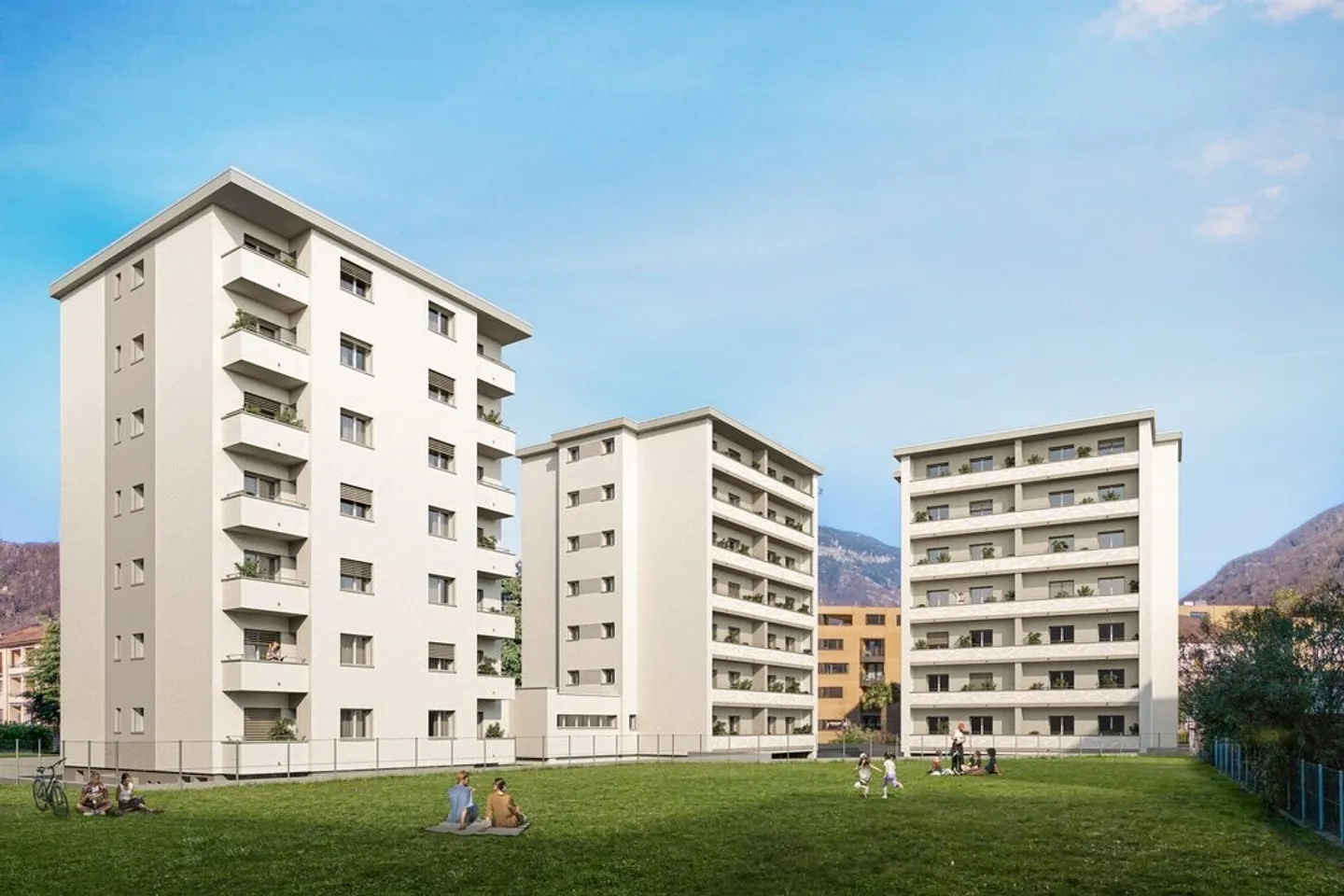 Appartement à louer - via San Gottardo 6, Bellinzona - Photo 1 sur 6