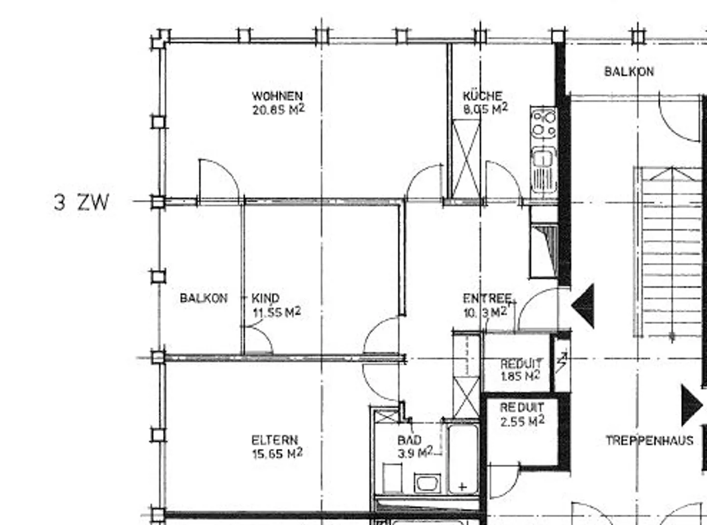 Ausblick über das Zentrum von Wettingen - Foto 8 von 8