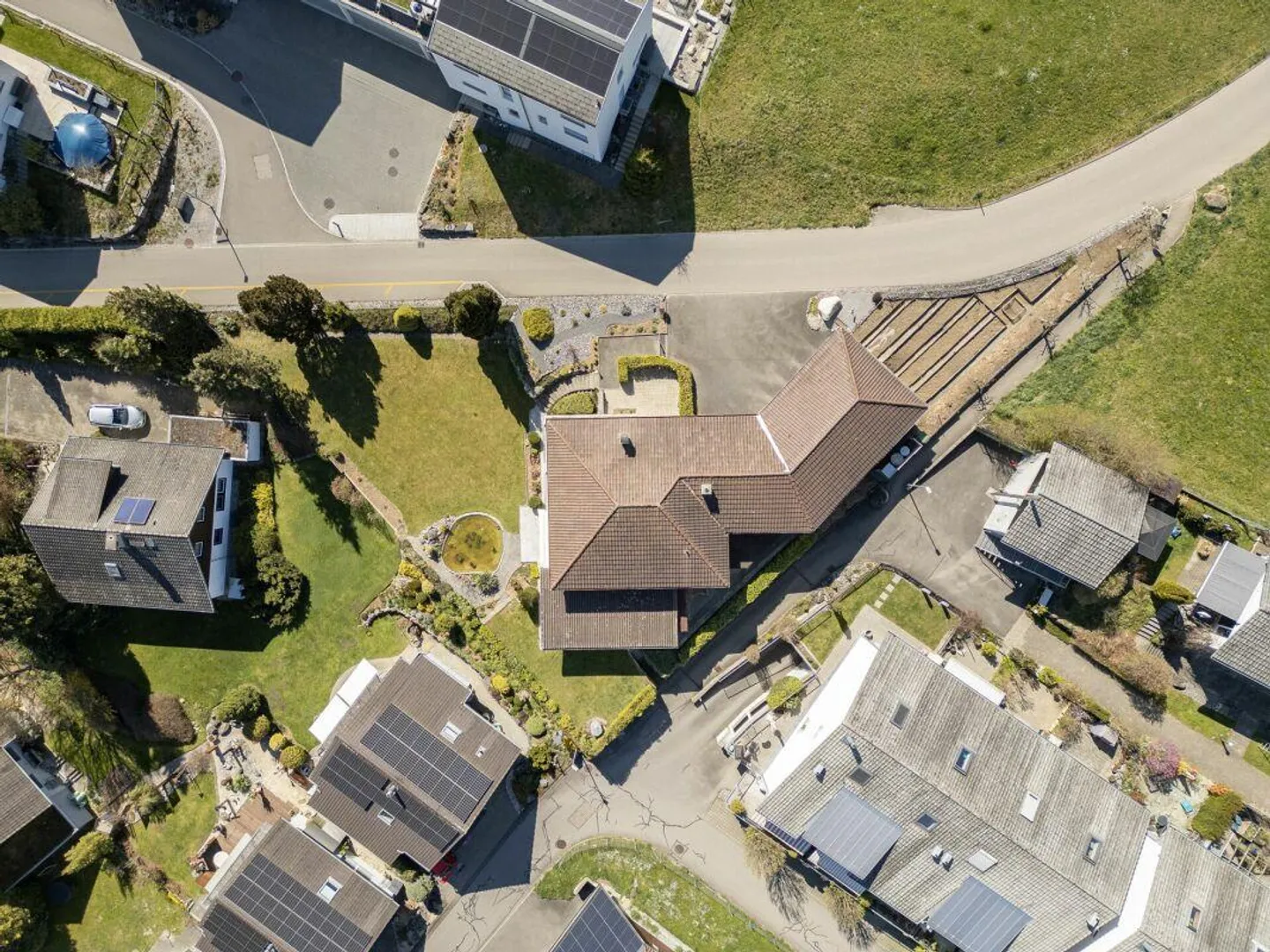 Detached single-family house with a wide view - Photo 14 of 15