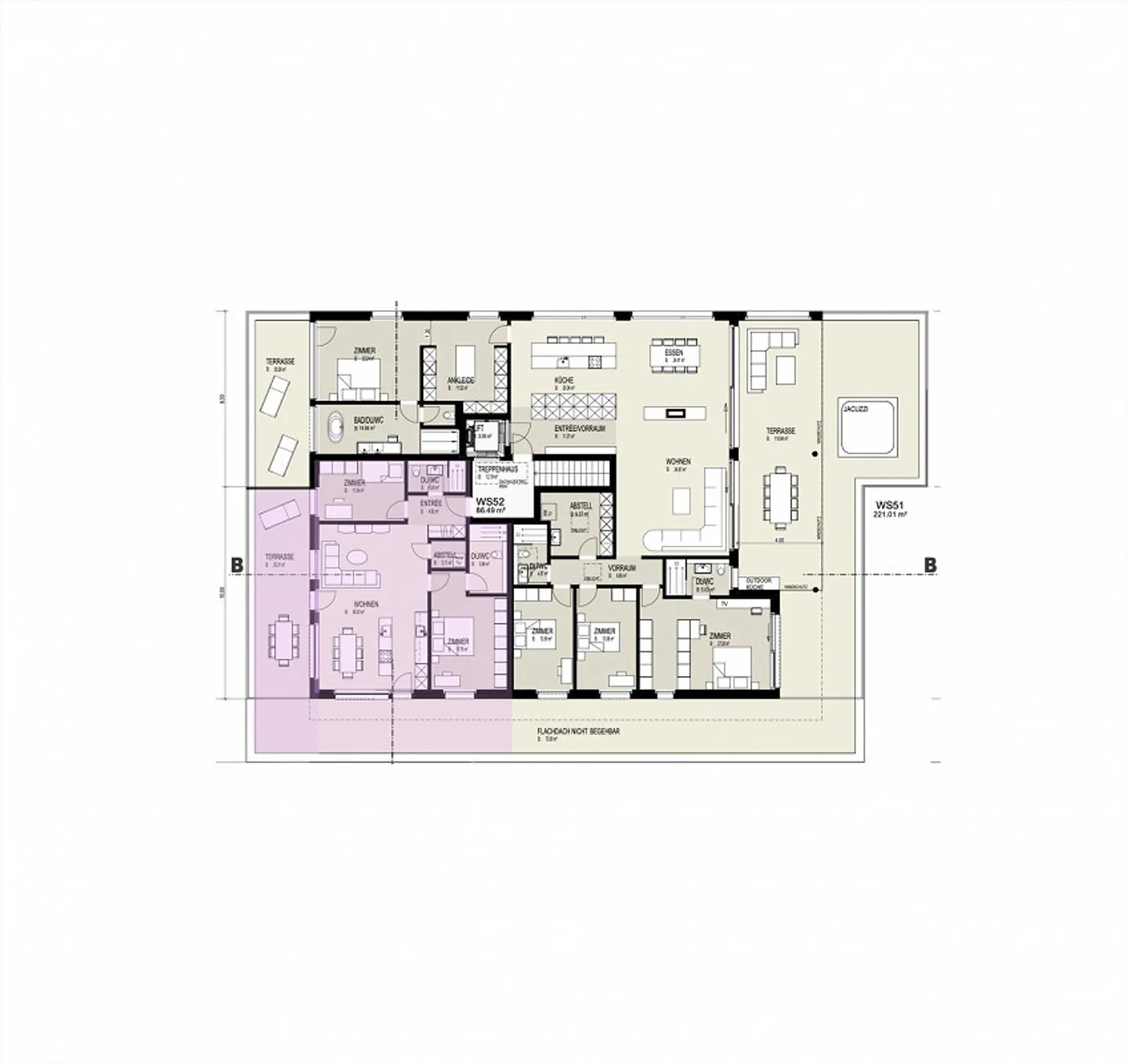 Modernes Attikawohnung in Egnach - Foto 2 von 2