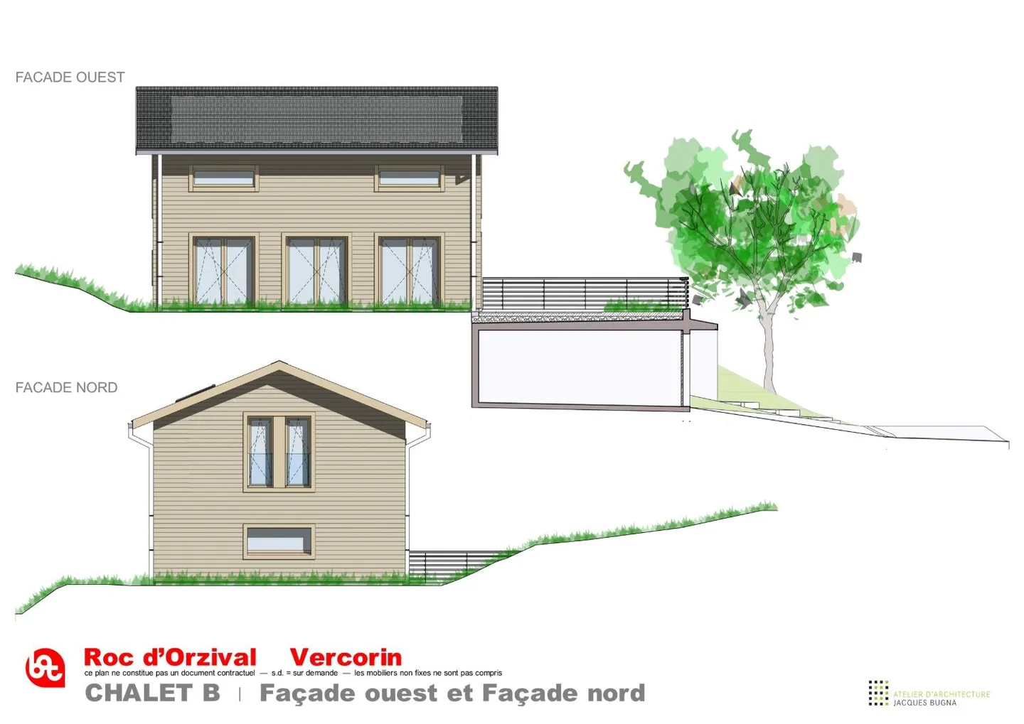 Vercorin - "Roc d'Orzival A" | Due chalet in residenza principale con garage-box - Foto 3 di 12