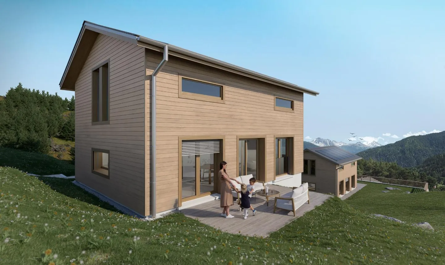 Vercorin - "Roc d'Orzival A" | Due chalet in residenza principale con garage-box - Foto 12 di 12