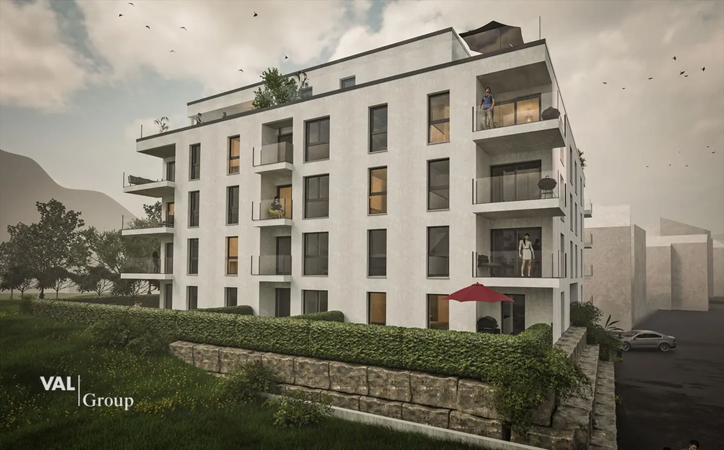 Le confort rencontre le design - Appartement en copropriété au centre du Valais - Photo 3 sur 13