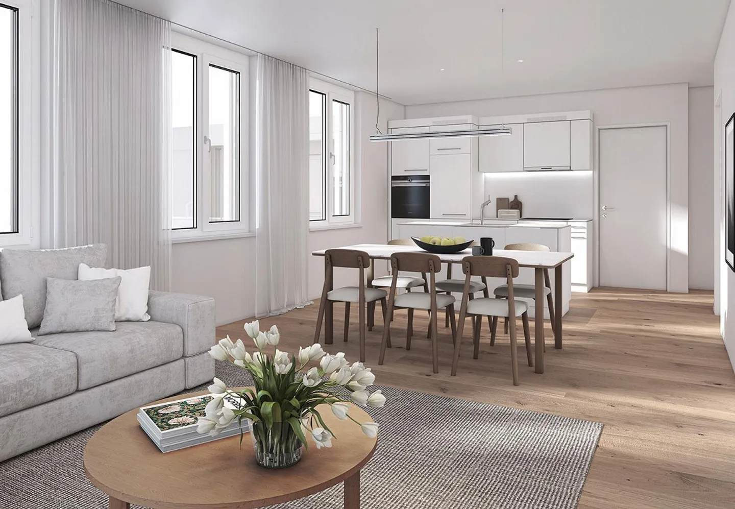 Nouvel appartement de 3,5 pièces avec jardin spacieux - Vivre à Ba - Photo 1 sur 4