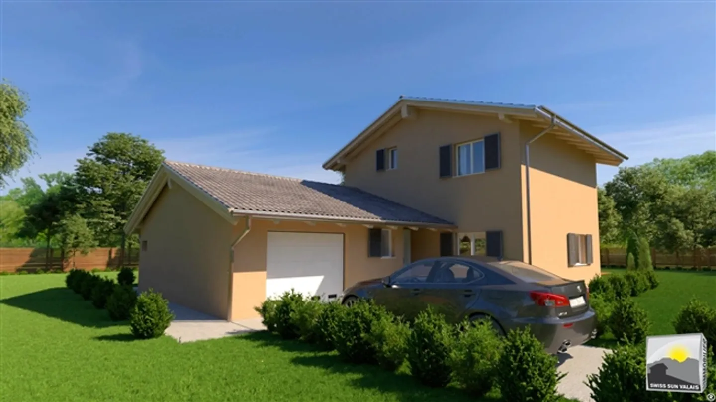 "GRANGES/Sierre I am 'MELROSE' Beautiful villa to be built 5.5 pieces of 185 m² for sale, Switzerland" - Photo 14 of 18