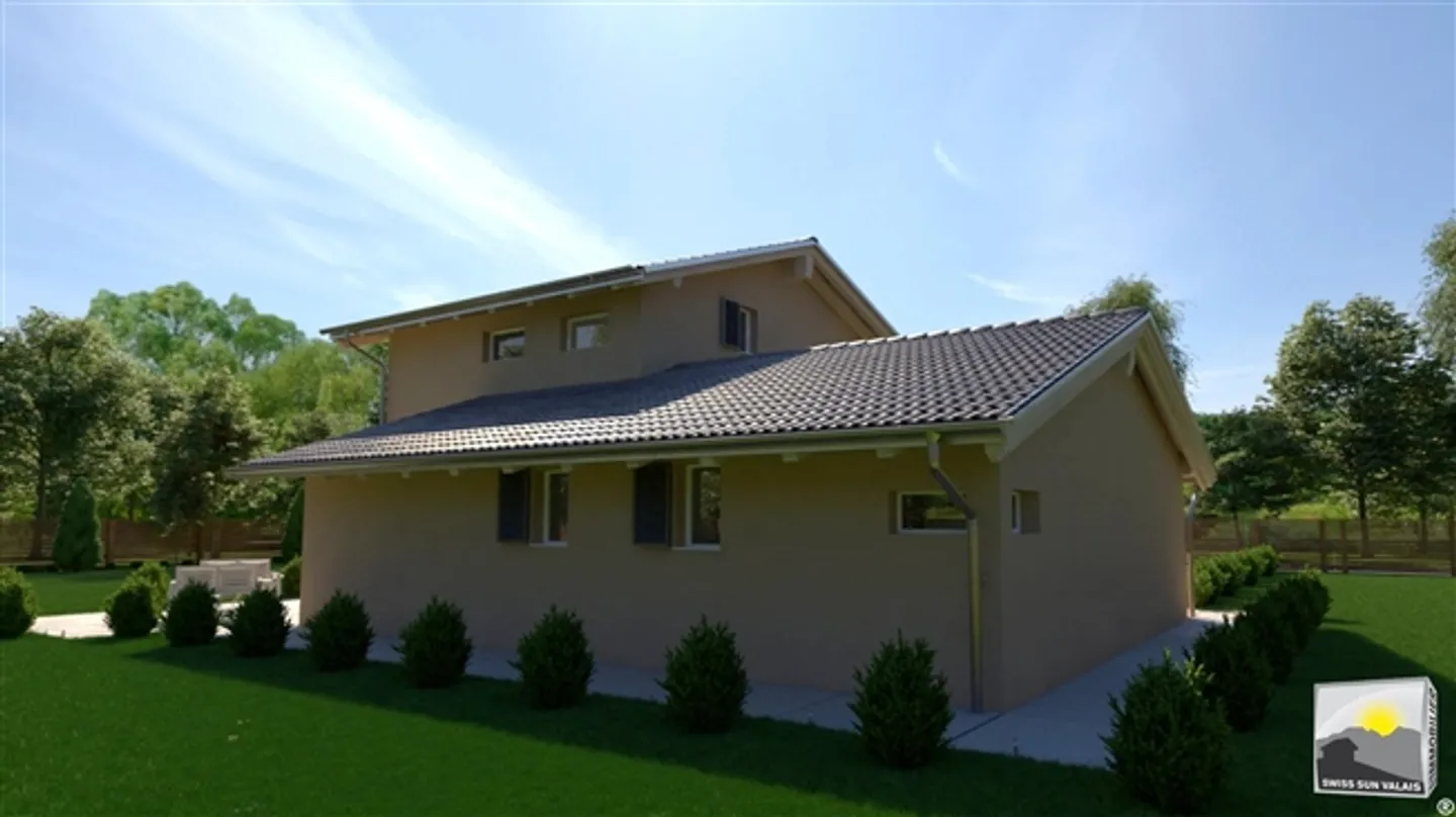 "GRANGES/Sierre I am 'MELROSE' Beautiful villa to be built 5.5 pieces of 185 m² for sale, Switzerland" - Photo 17 of 18