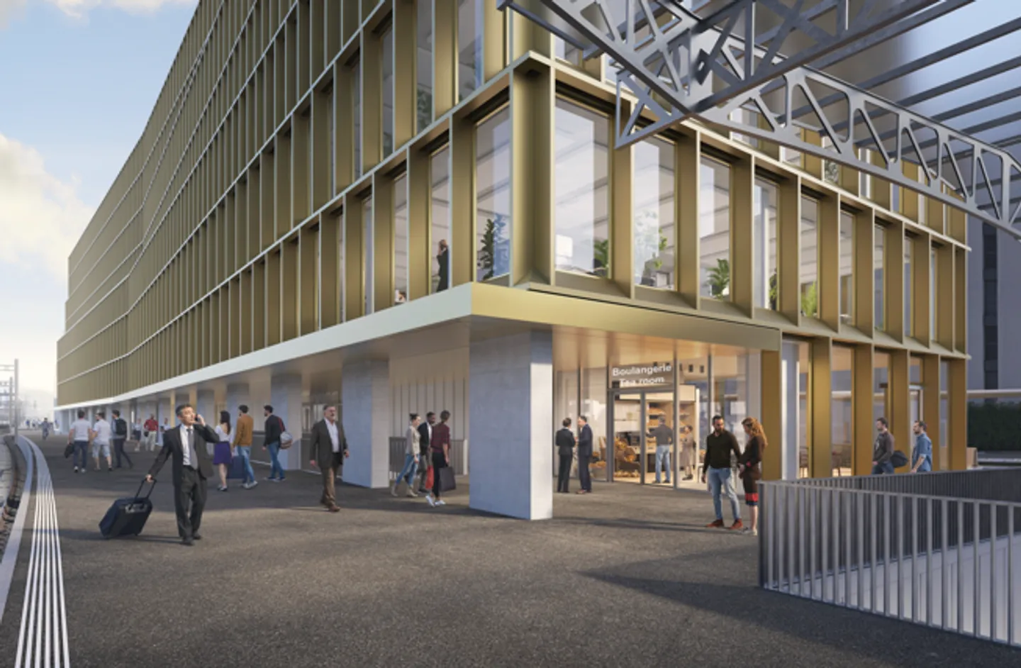 Gewerbefläche von 146m2 am Bahnhof Renens - Foto 3 von 5