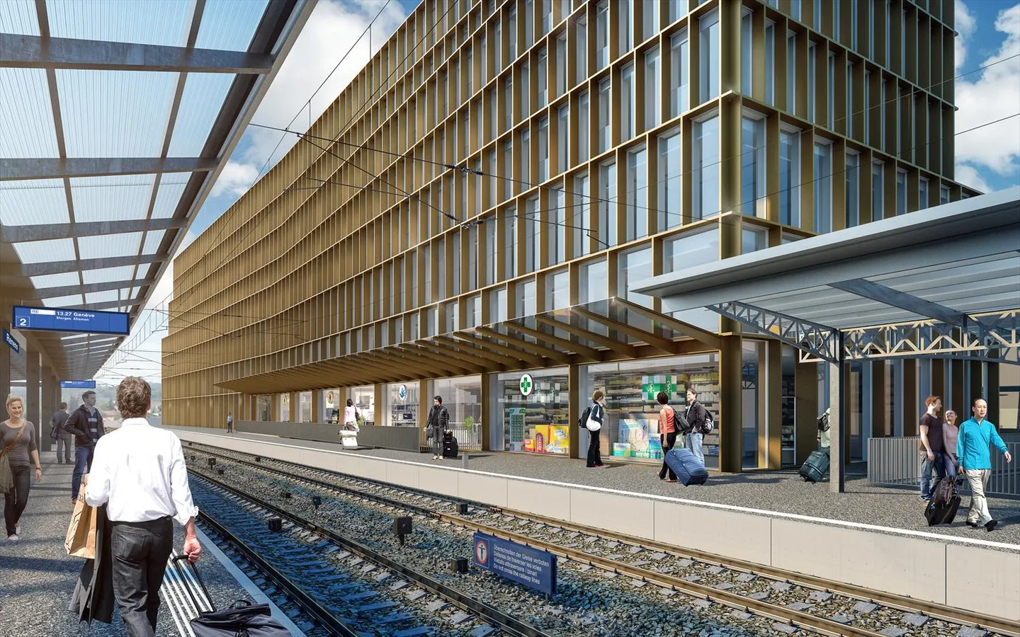 Gewerbefläche von 146m2 am Bahnhof Renens - Foto 4 von 5