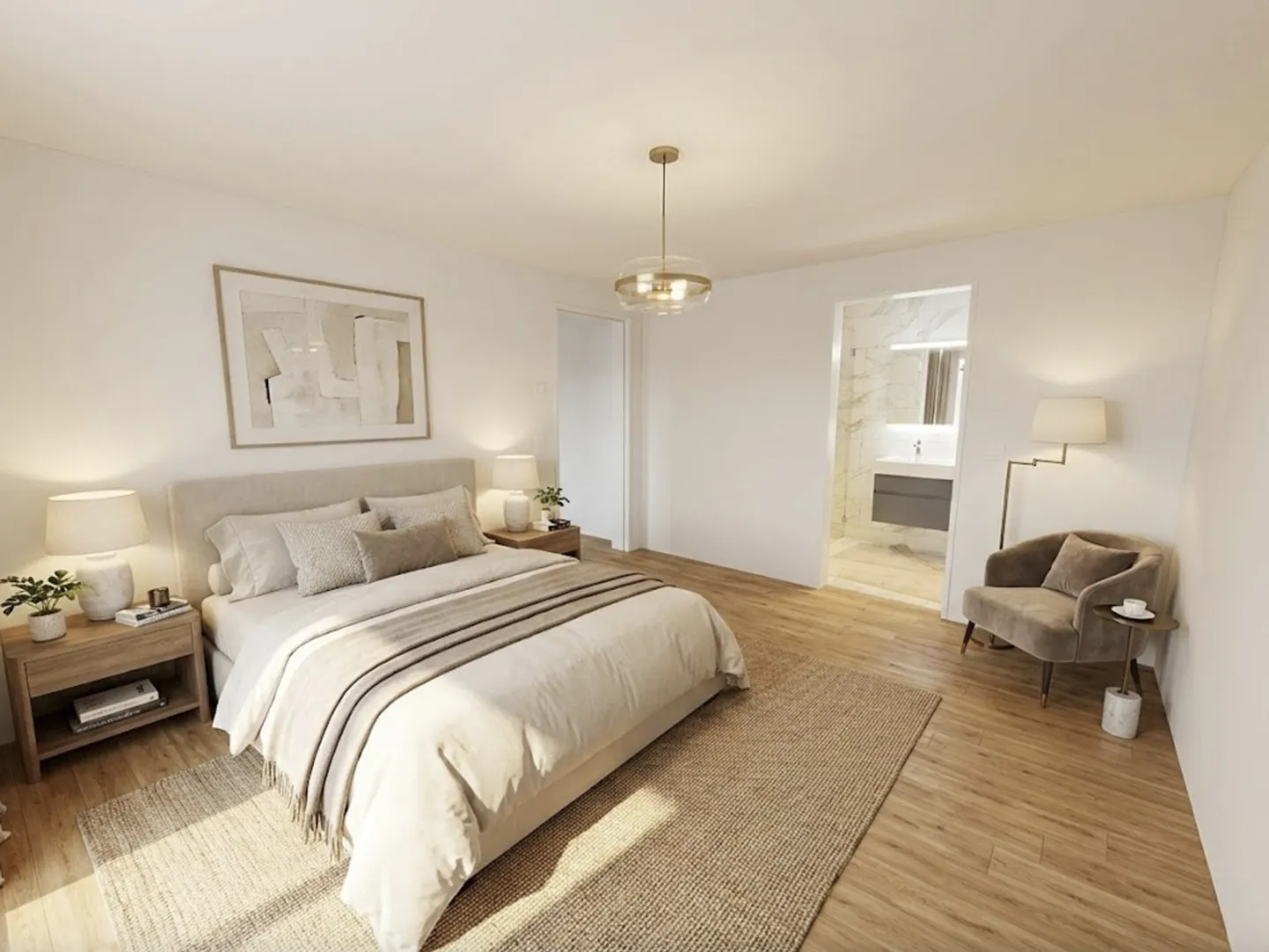 Appartement moderne de 2,5 pièces à Lachen - Photo 2 sur 6