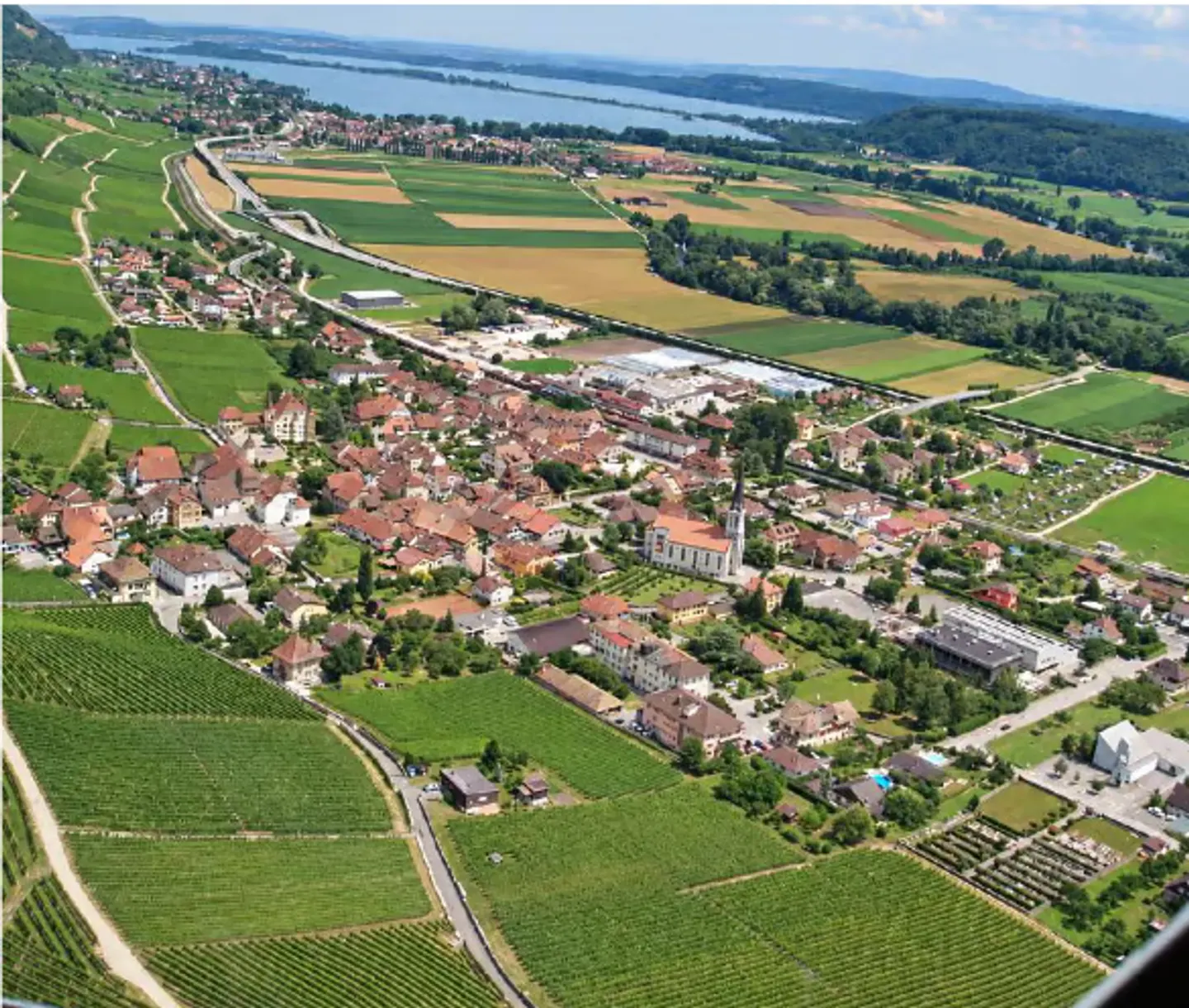 BAULAND AM RANDE DER WEINBERGE - EIN PRIVILEGIERTES AMBIENTE IN CRESSIER - Foto 1 von 1