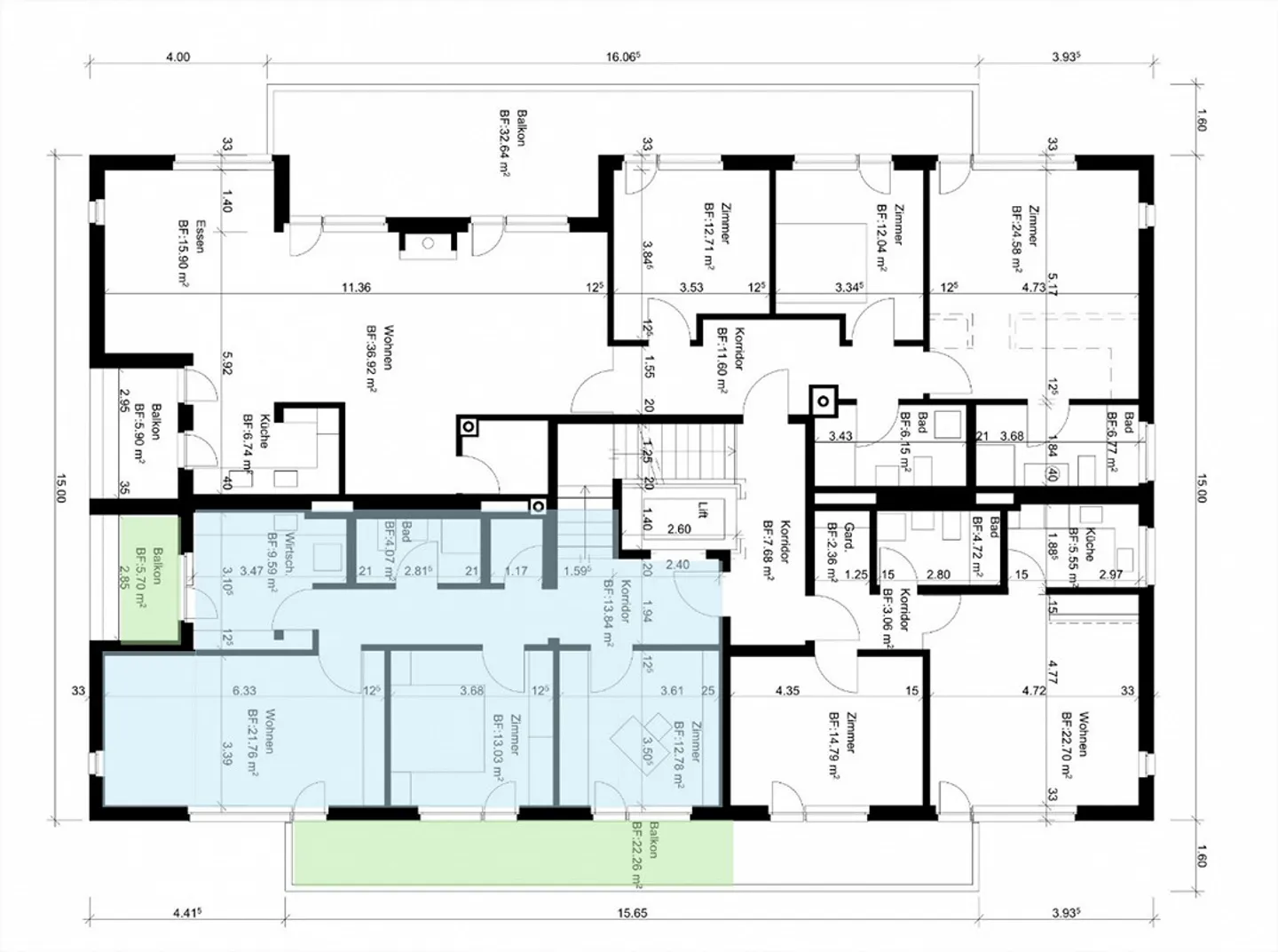 Appartamento attico di 9 1/2 stanze a Solothurn - Foto 26 di 28