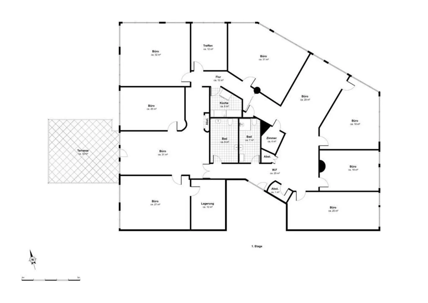 Attraktive Bürofläche an Top-Lage im Zentrum von Zug - Foto 6 von 6
