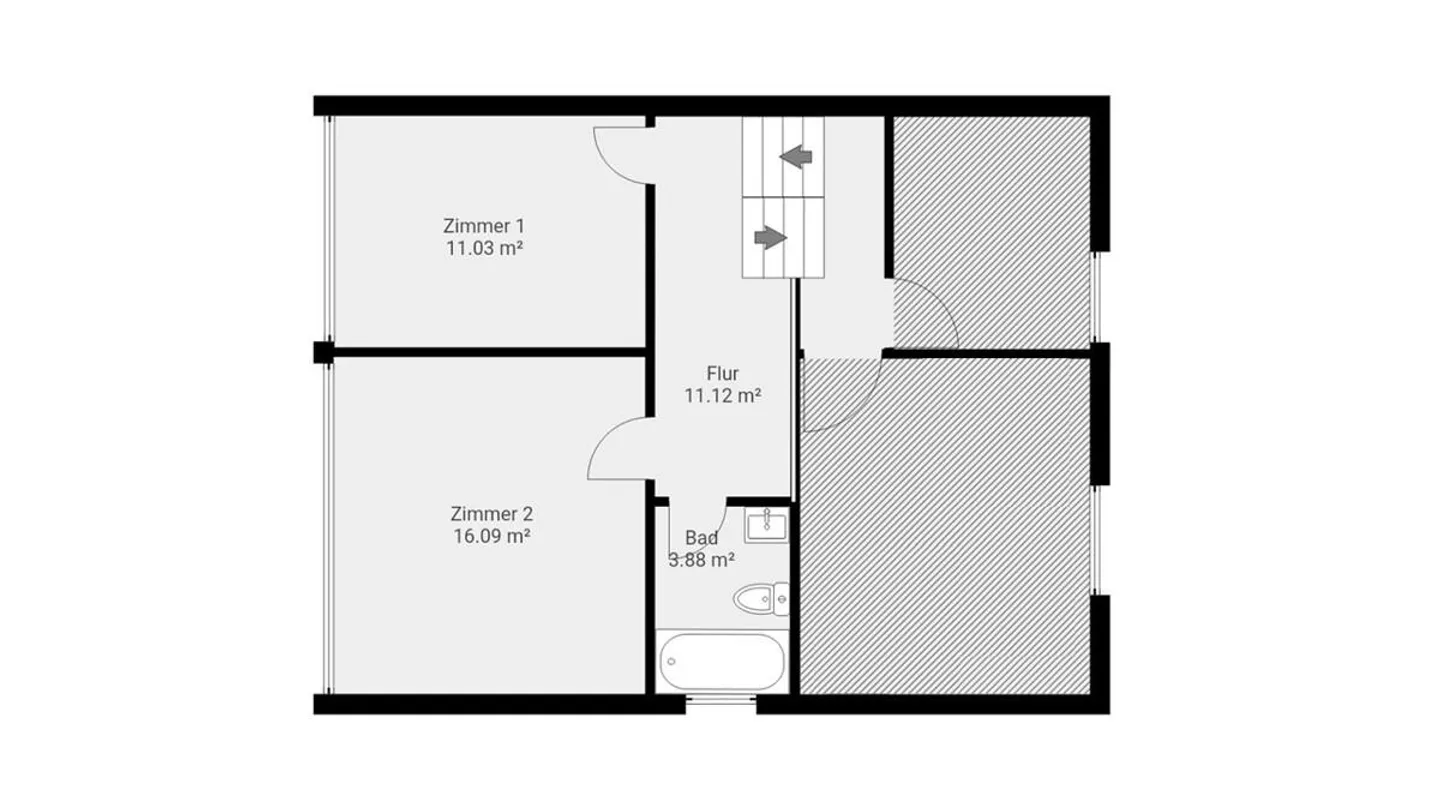 Maison jumelée - Située au calme avec jardin et grande terrasse - Photo 23 sur 26