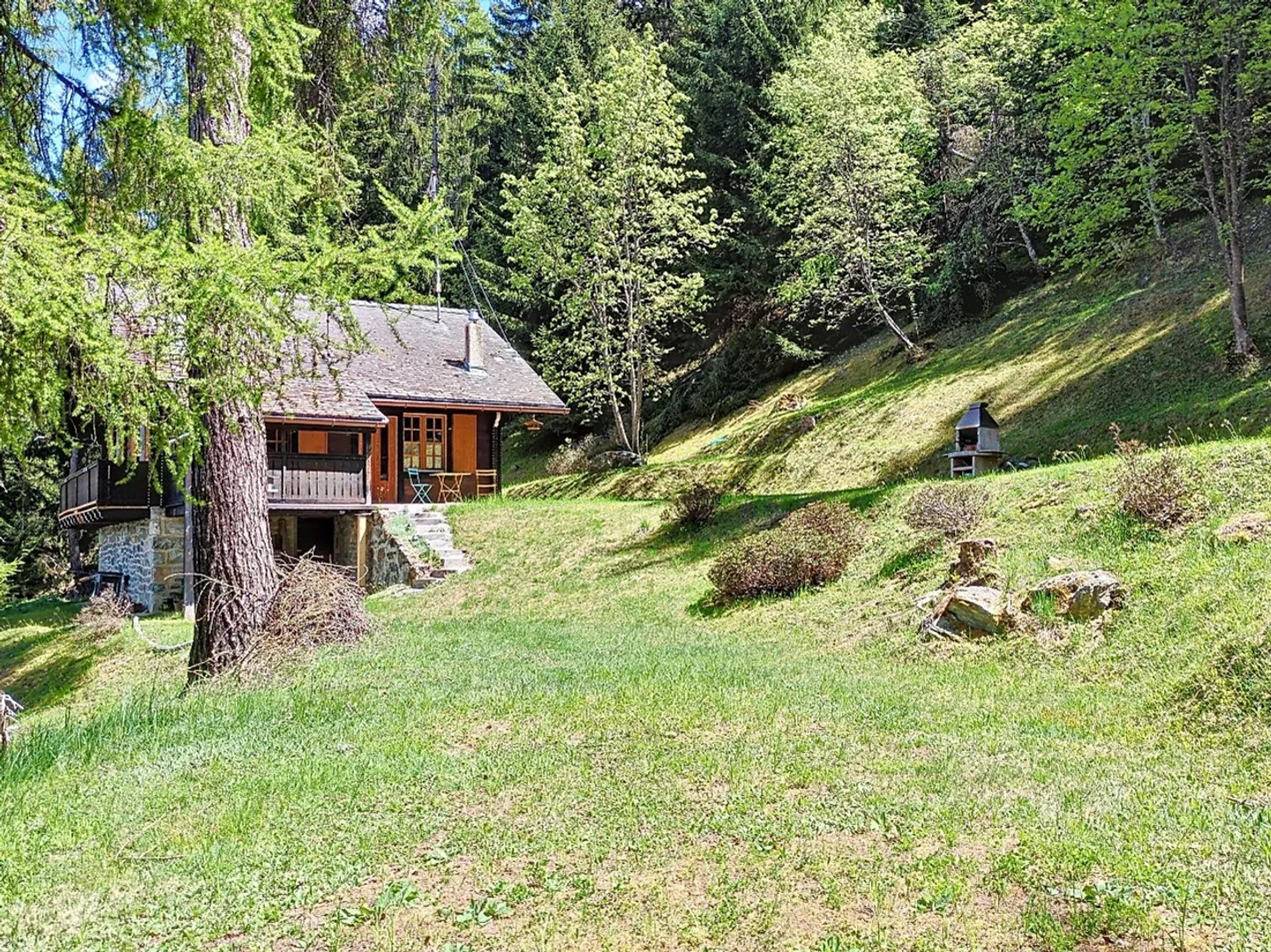 An authentic, completely renovated chalet in the heart of the forest - Photo 1 of 25