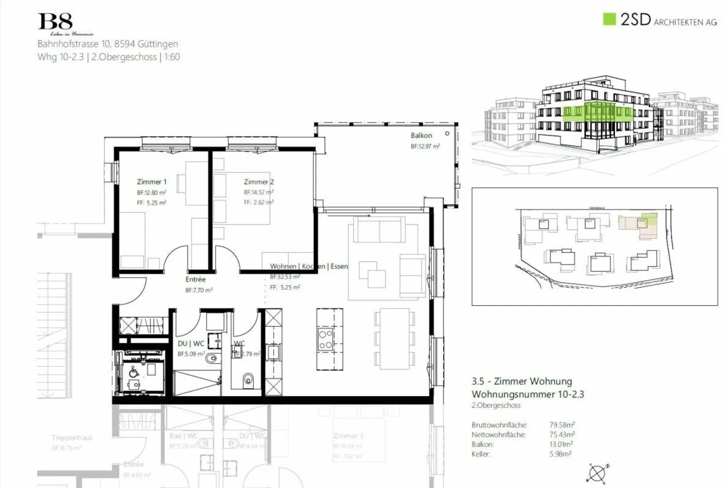 Leben in Harmonie - Moderne Wohnung sucht neue Mieter - Foto 4 von 5