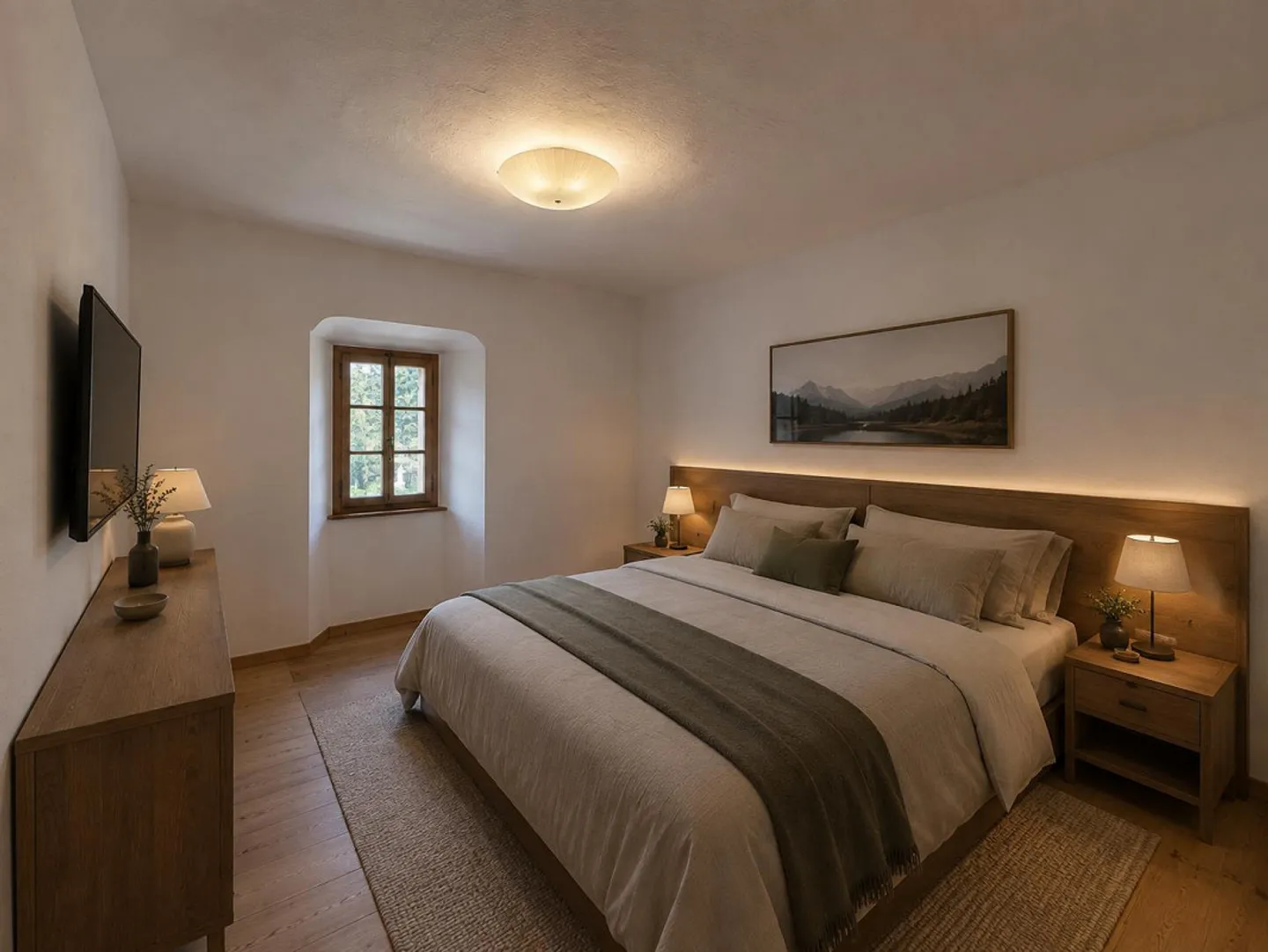 Elegante 4,5-Zimmer-Wohnung in einem authentischen Engadiner Haus in Madulain - Foto 10 von 10