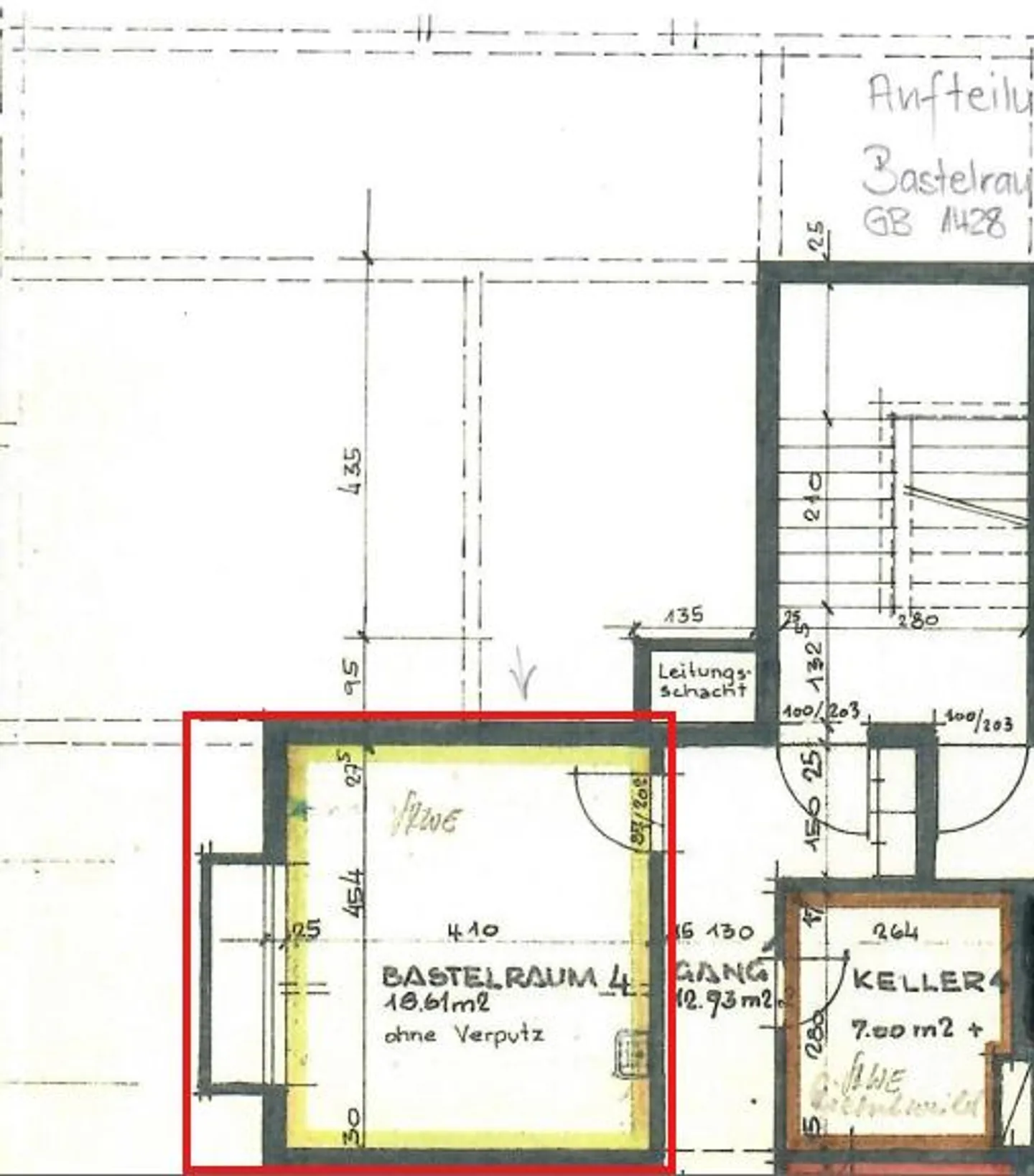 Stanza hobby (19 m²) con collegamento all'acqua e insonorizzazione a Uetikon a See - Foto 5 di 5