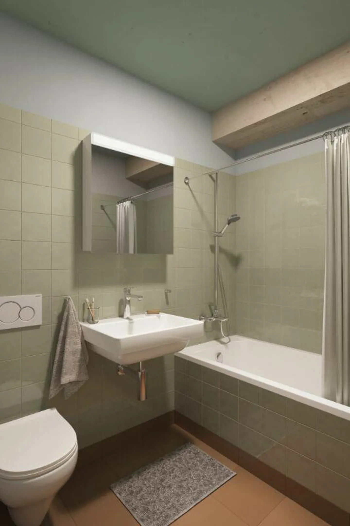 Aeschbachquartier Aarau - Hofhaus: Modern 2.5 Room Apartment - Photo 5 of 9