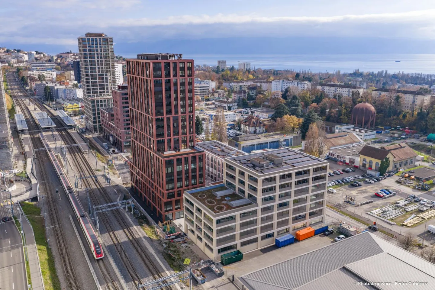 Uffici nel nuovo quartiere ecologico Central Malley - Foto 4 di 5