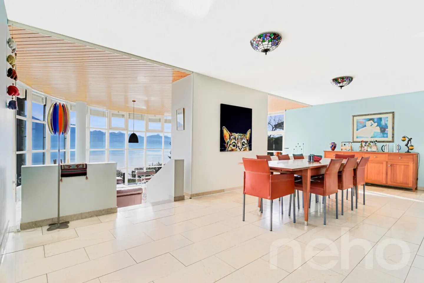 Wunderschönes Einfamilienhaus mit atemberaubendem Blick auf den See in Grandvaux - Foto 8 von 12