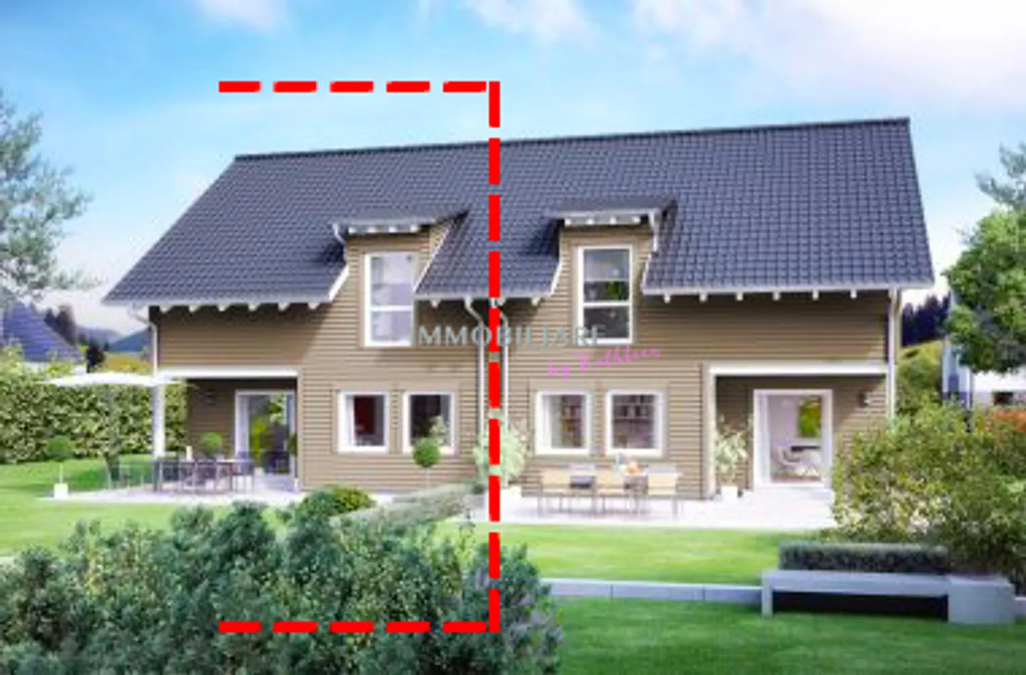 Land mit Bauprojekt - Foto 1 di 7