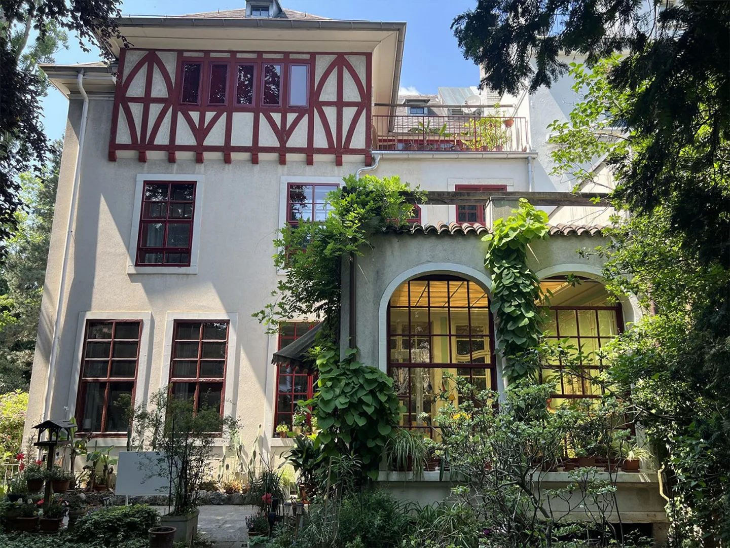 Gellert: Exklusives 396 qm Art-Nouveau-Villa mit schönem Garten - Foto 13 von 14