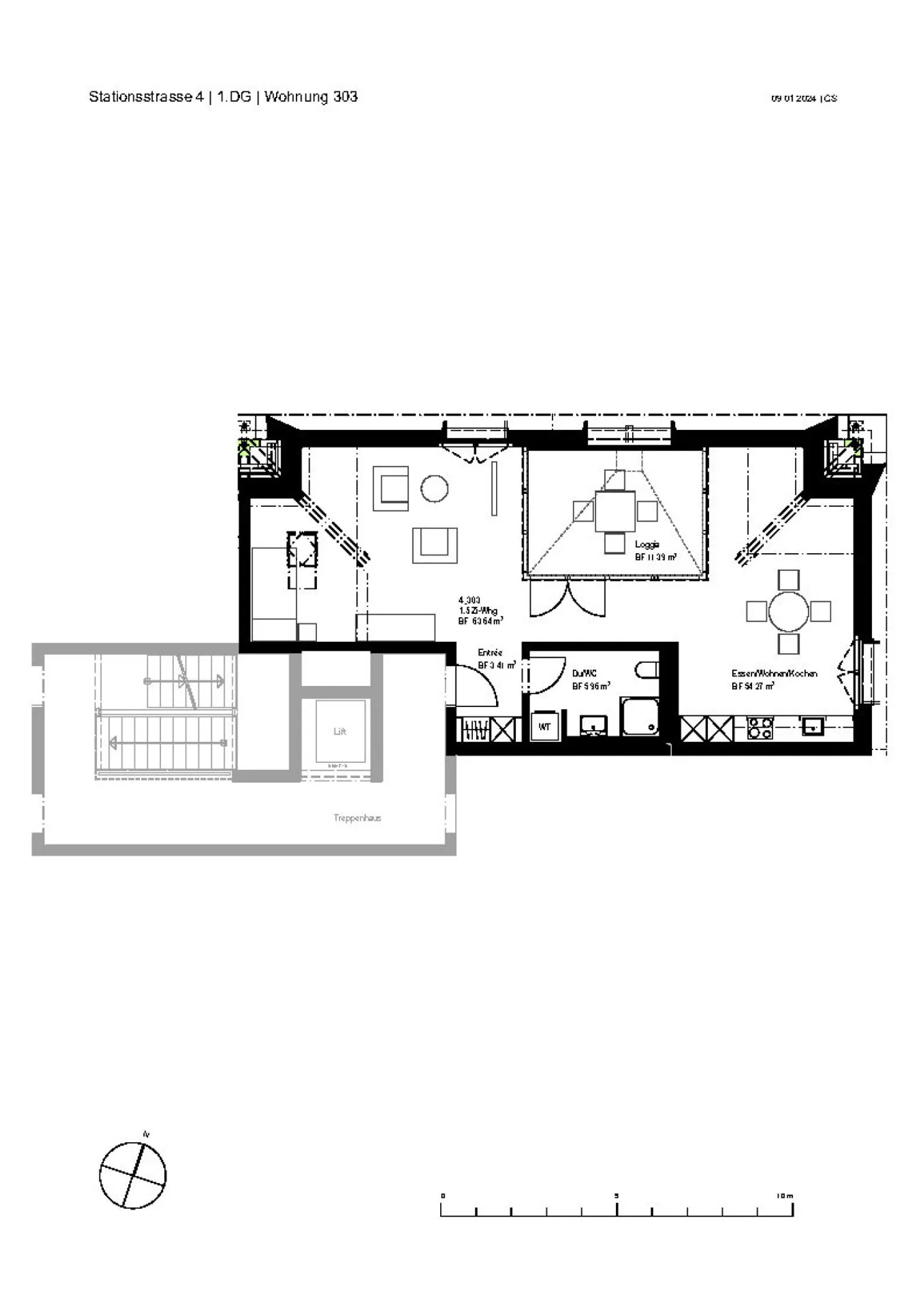 Appartement moderne à Arnegg - Photo 6 sur 6