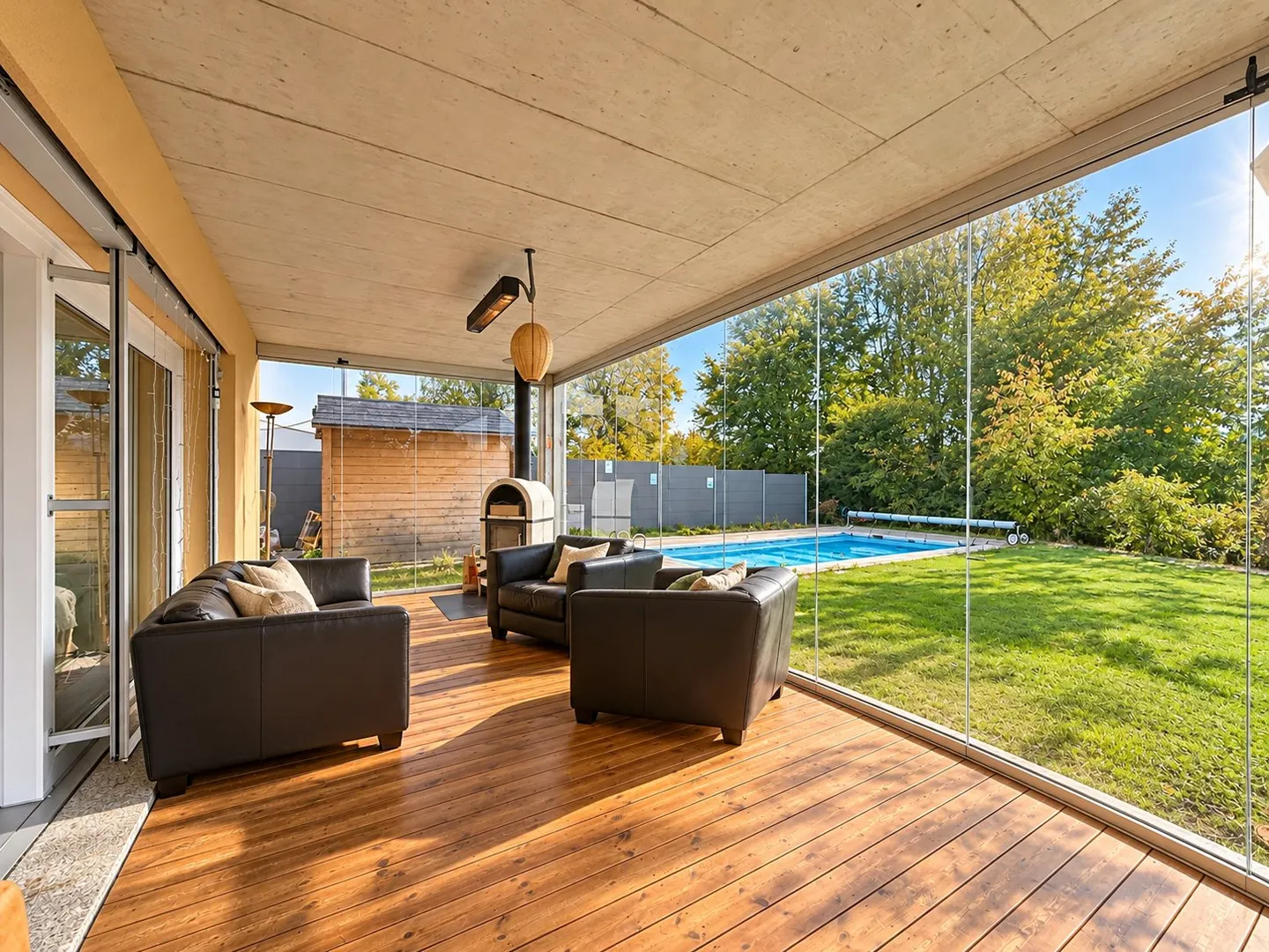 Villa contemporanea a Carrouge - Foto 4 di 13